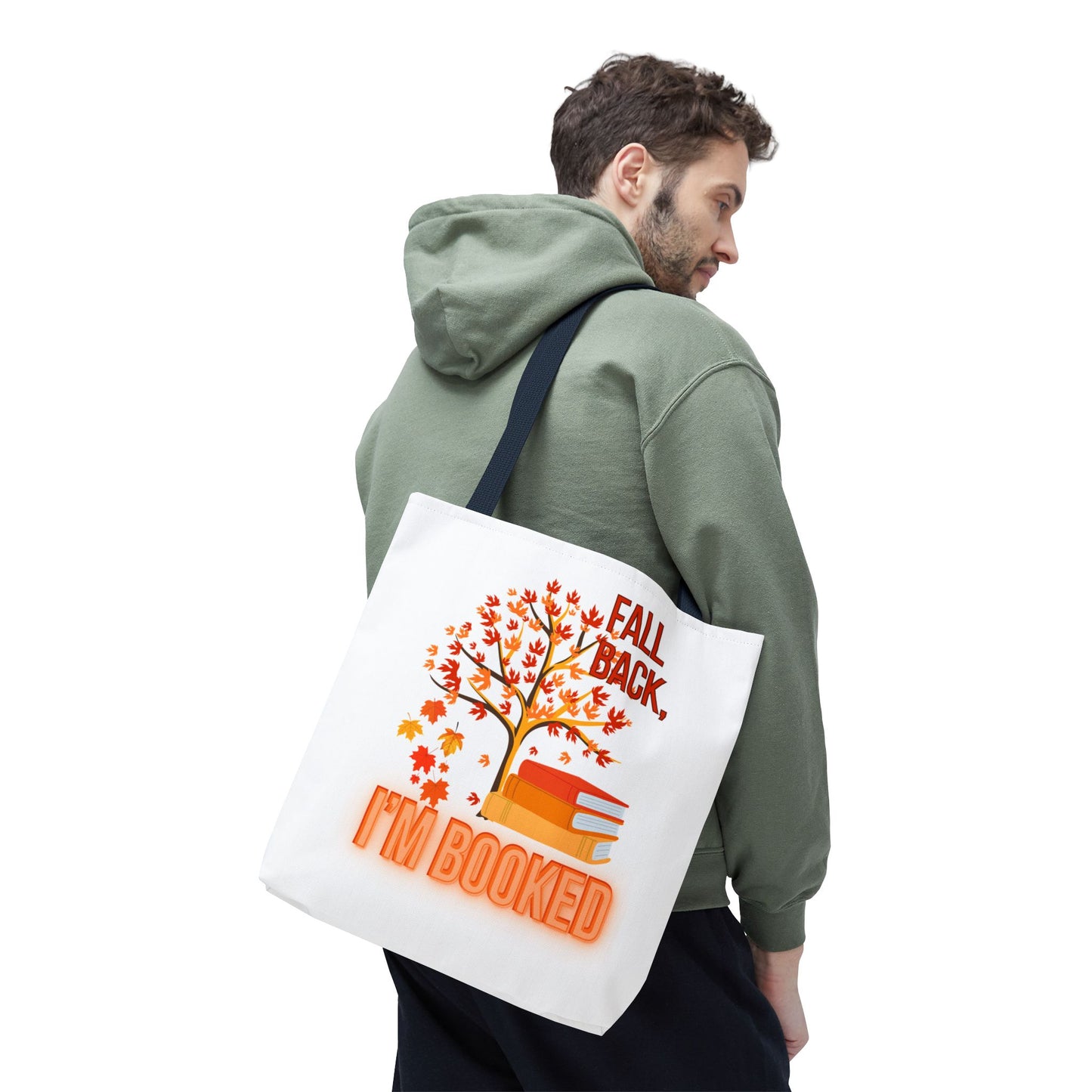 Autumn-Themed Tote Bag - Perfect for Book Lovers, Fall Decor, Back to School, Eco-Friendly Gift, Seasonal Bag