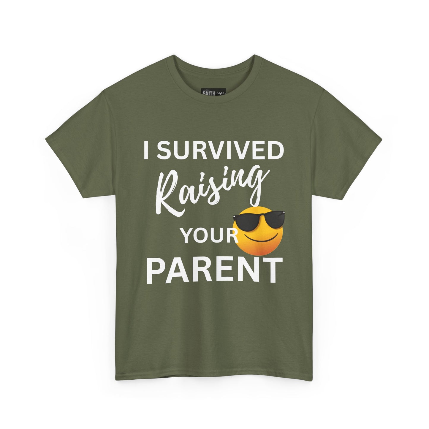 Funny Parent Survival Unisex T-Shirt | Gift for New Parents | Parenting Humor Tee | Casual Wear | Holiday Gift Idea