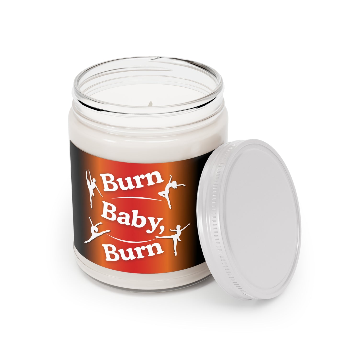 Scented Soy Candles, Cozy Aromatic Candles for Home, Relaxation Gift, Burn Baby Burn Design, Candle Lovers, Home Decor