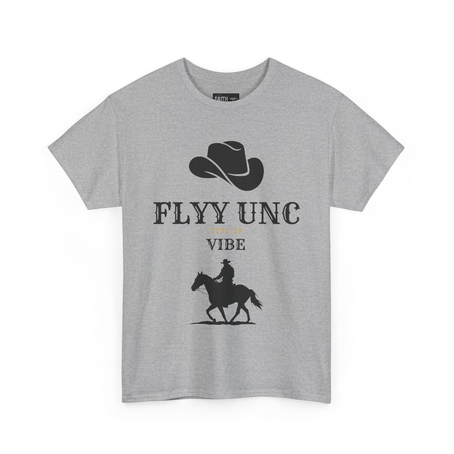 Unisex Cowboy Vibe Tee, Fun Graphic Tee, Casual Wear, Gift for Cowpoke Lovers, Western Style T-Shirt, Country Enthusiast Apparel