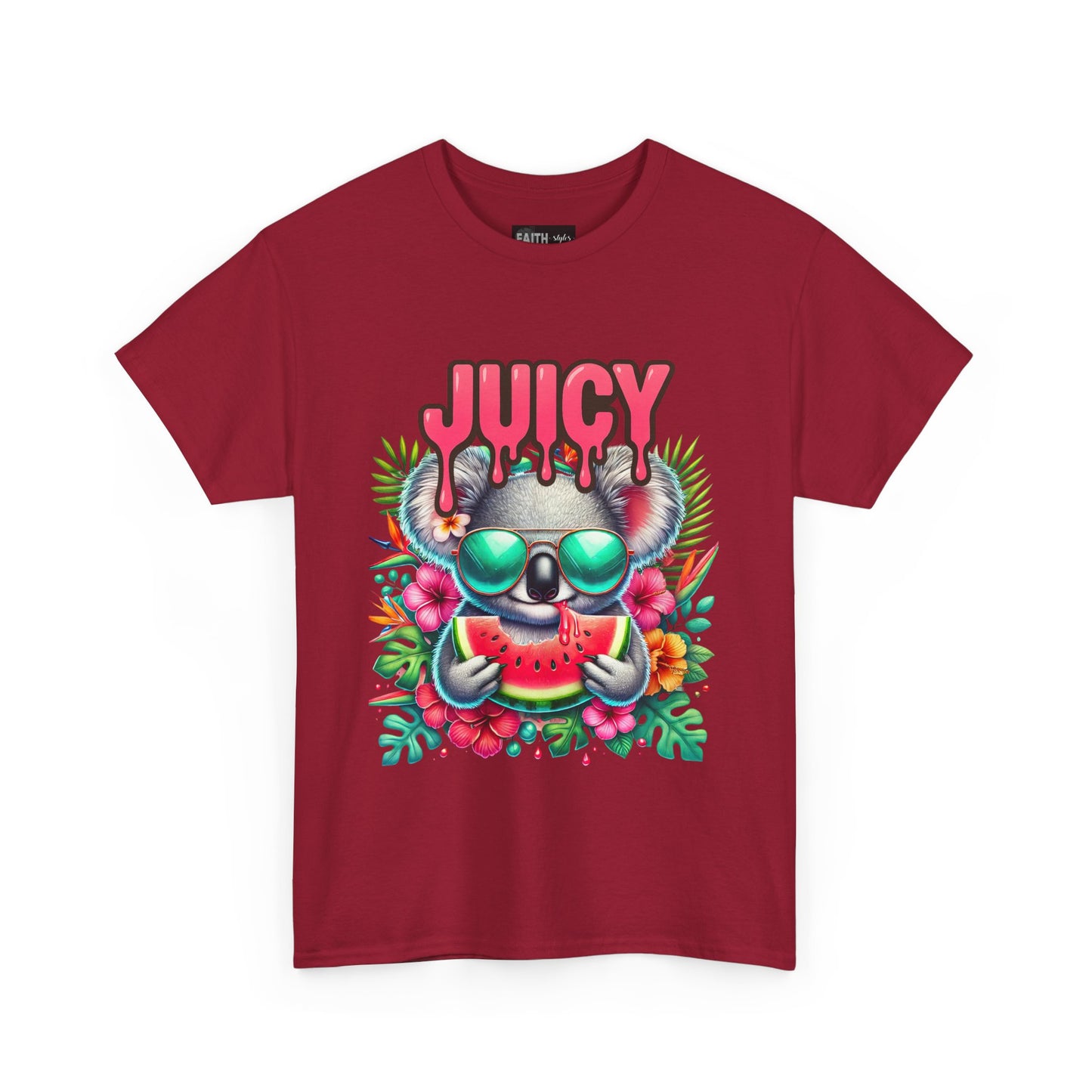 Juicy Watermelon Graphic Tee, Unisex Cotton T-Shirt, Summer Vibes, Beachwear, Fun Casual Wear, Gift for Friends, Festival Apparel