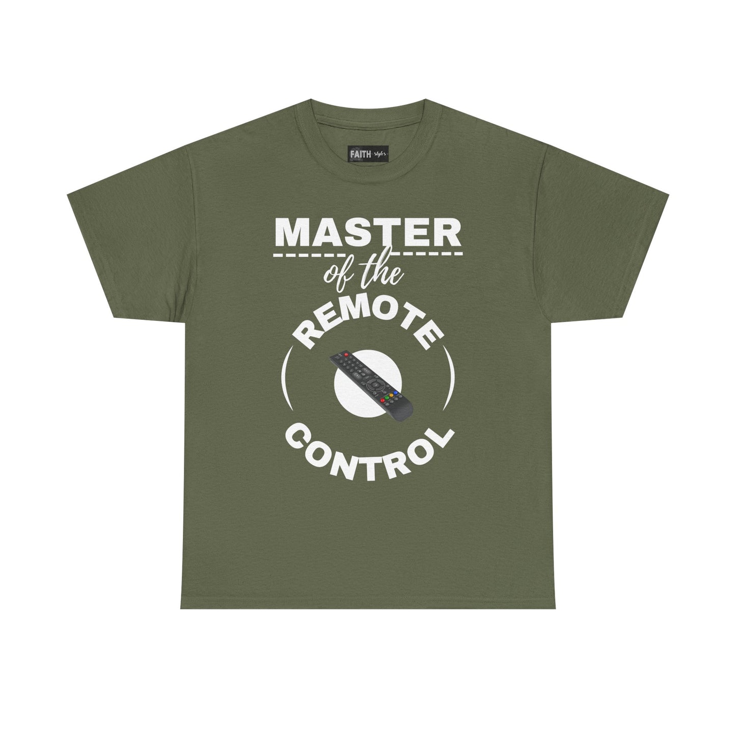 Funny Remote Control Tee - Master of the Remote Control, Gift for TV Lovers, Unisex Shirt for Movie Nights, Perfect for Father's Day