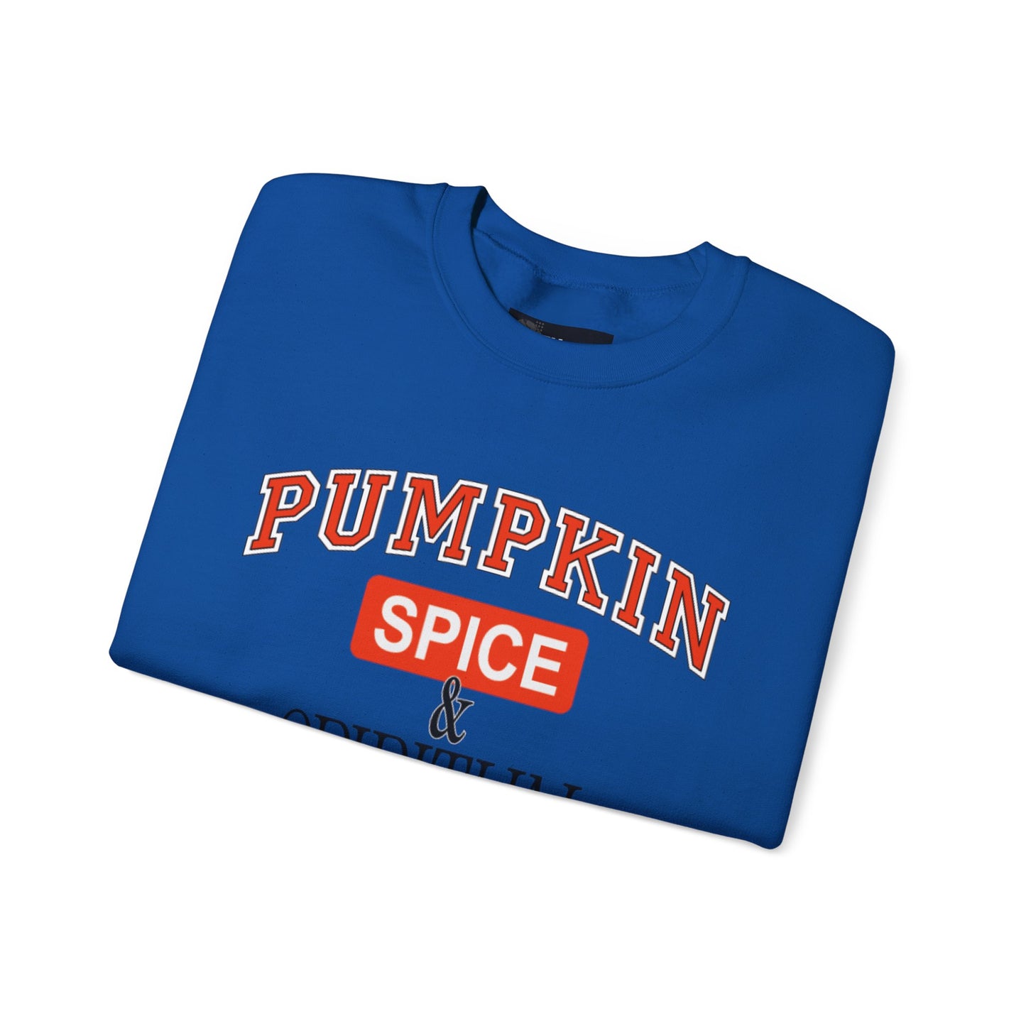 Cozy Pumpkin Spice Sweatshirt, Fall Sweatshirt, Spiritual Advice Crewneck, Autumn Fashion, Thanksgiving Gift, Unisex Sweater