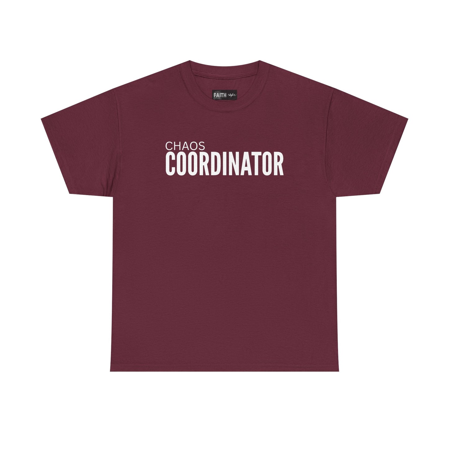 Chaos Coordinator Unisex Cotton Tee, Funny T-Shirt for Moms, Gift for Event Planners, Casual Wear, Birthday Present