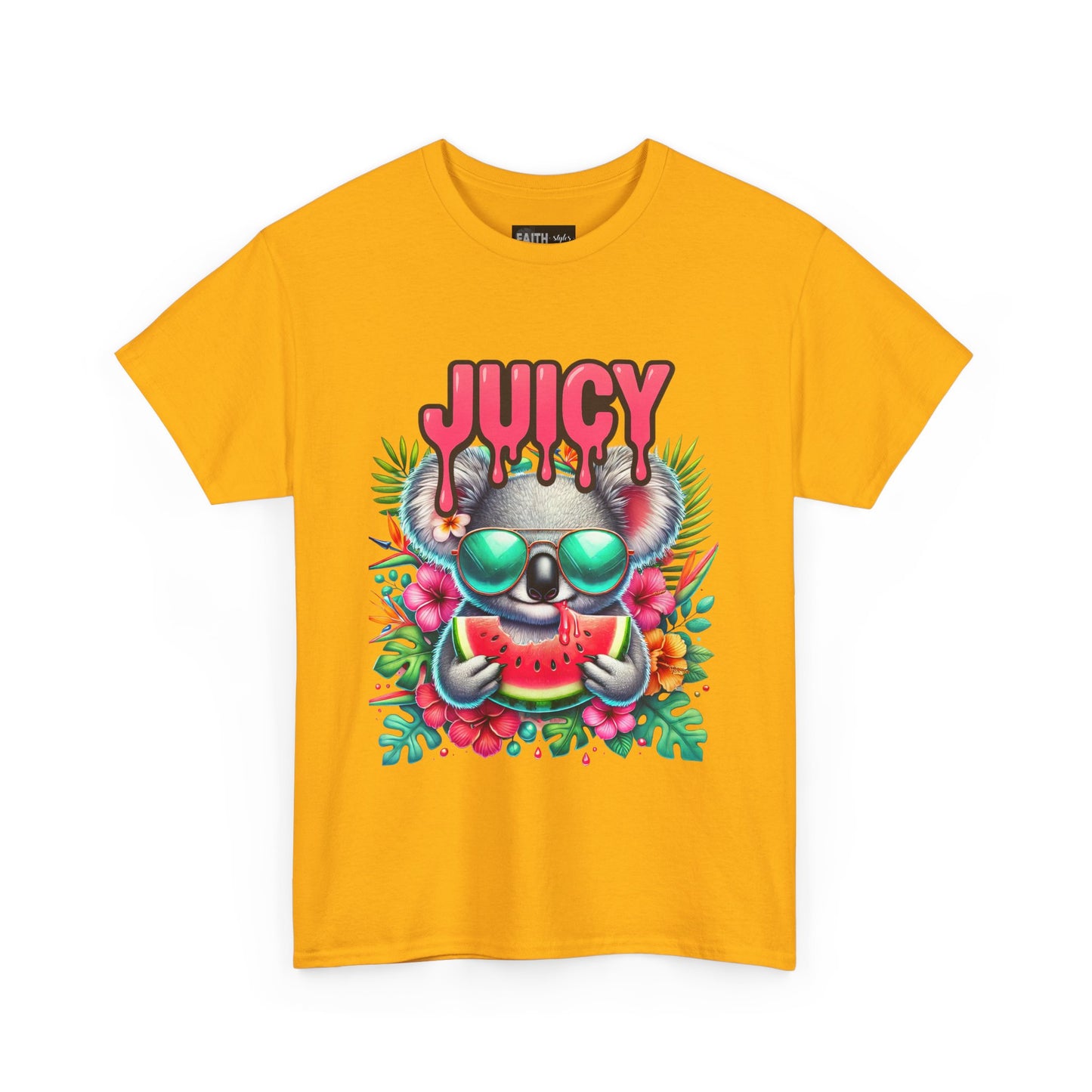 Juicy Watermelon Graphic Tee, Unisex Cotton T-Shirt, Summer Vibes, Beachwear, Fun Casual Wear, Gift for Friends, Festival Apparel