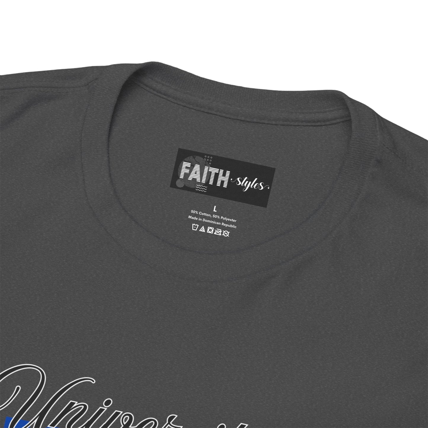 University of Hustlers Unisex Heavy Cotton Tee - Motivational T-Shirt, Casual Wear, Gift Idea, Streetwear, College Merch