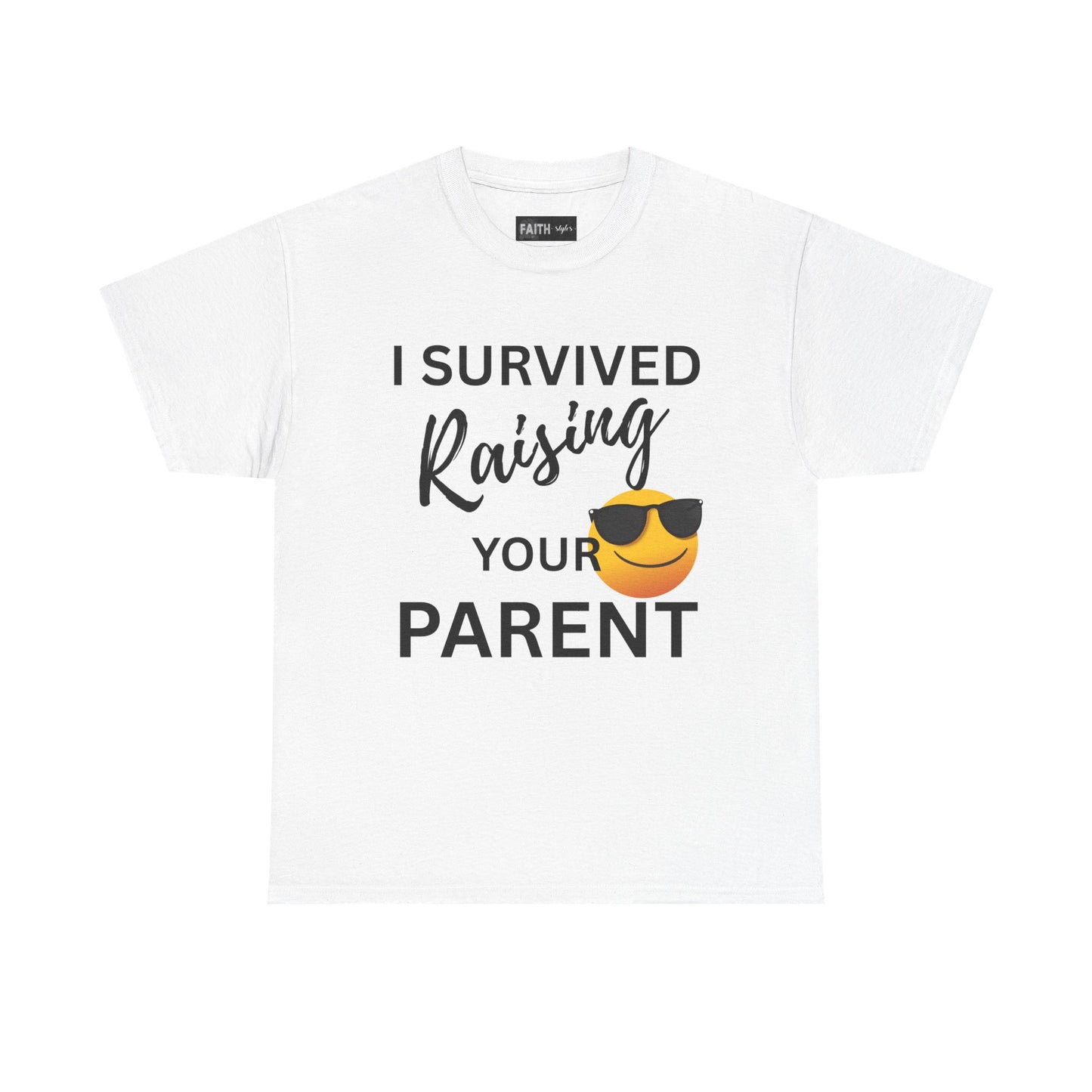 Funny Parent Survival Unisex T-Shirt | Gift for New Parents | Parenting Humor Tee | Casual Wear | Holiday Gift Idea