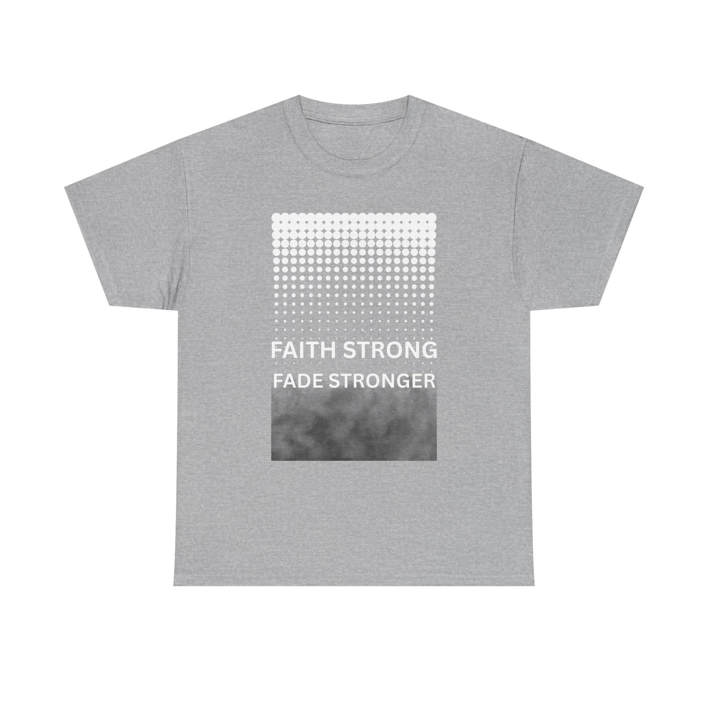 Male Heavy Cotton Tee, Casual Tee for Everyday Wear, Cloudy Vibe Graphic Tee, Gift for Friends, Cozy T-Shirt, Perfect for Any Occasion
