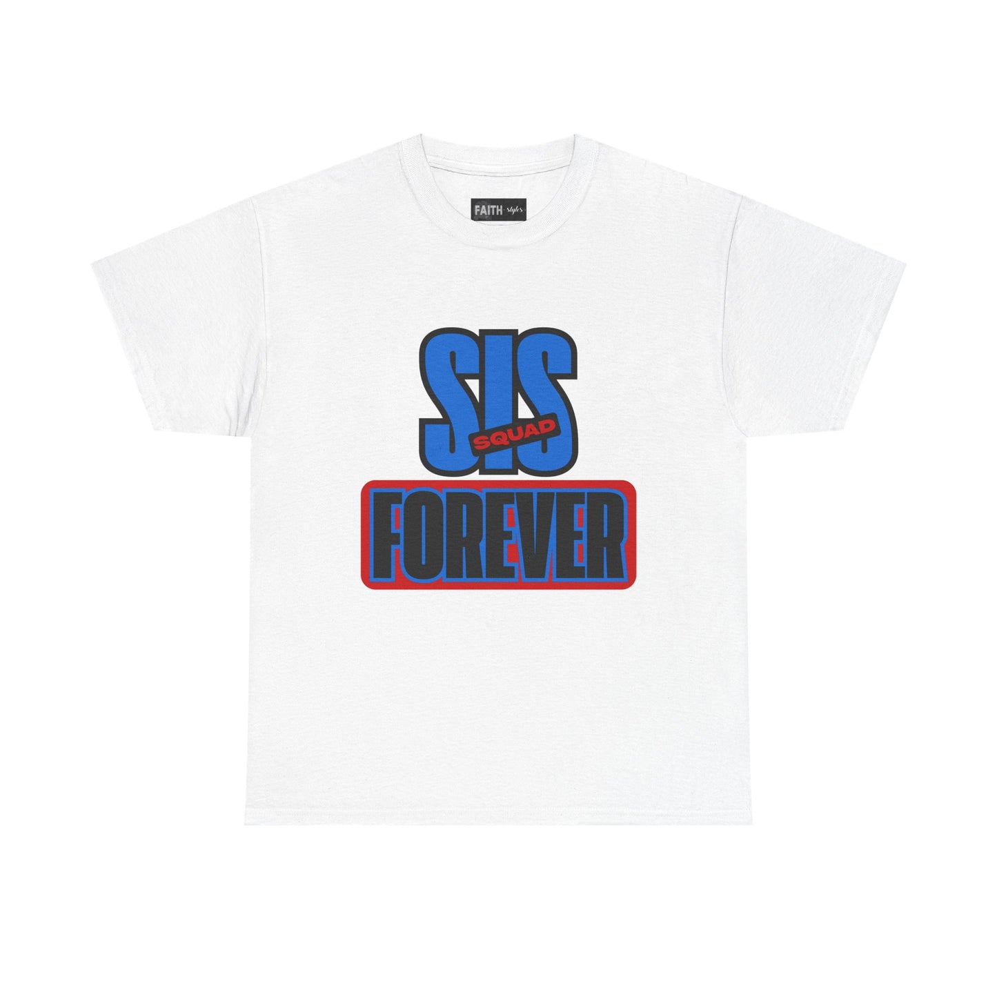 Unisex Heavy Cotton Tee - 'SUS Squad Forever' Graphic Tee, Casual Wear, Gift for Friends, Funny T-Shirt for Events, Streetwear Fashion