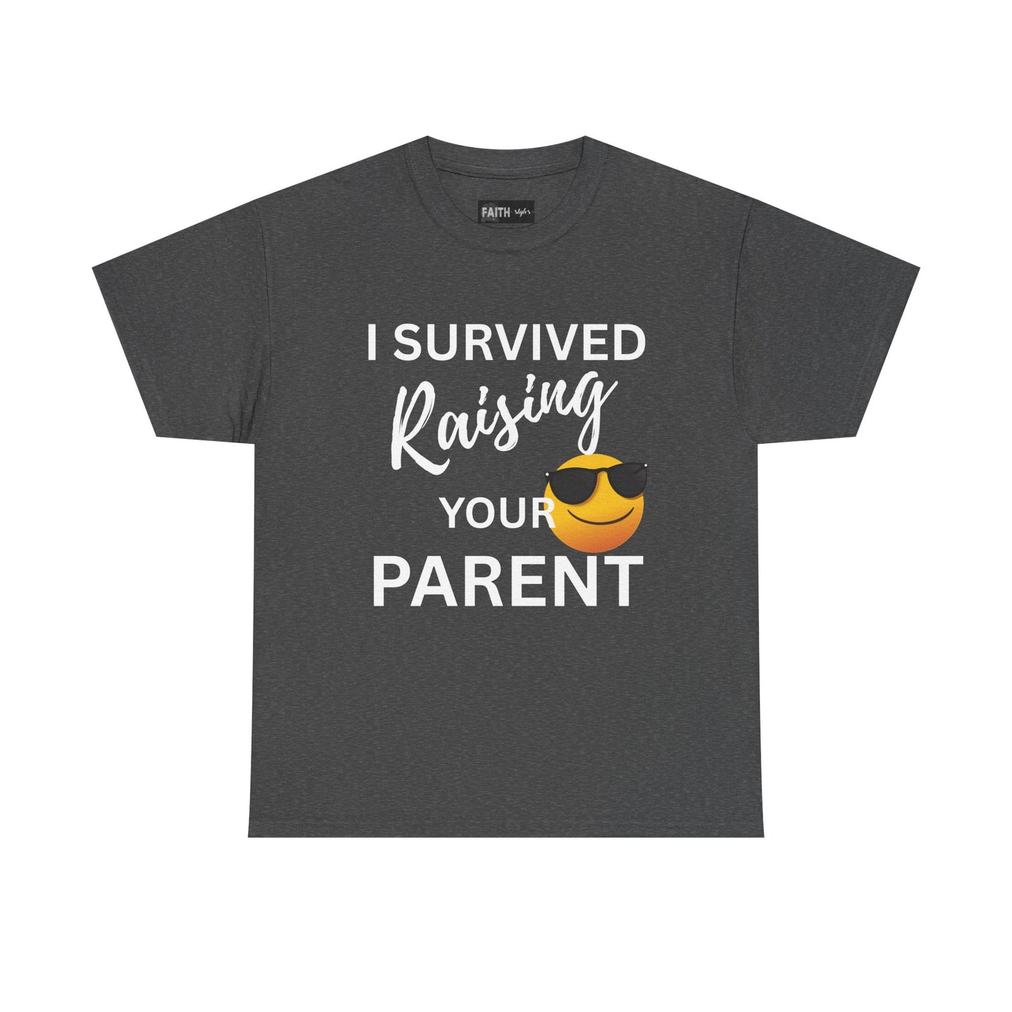 Funny Parent Survival Unisex T-Shirt | Gift for New Parents | Parenting Humor Tee | Casual Wear | Holiday Gift Idea