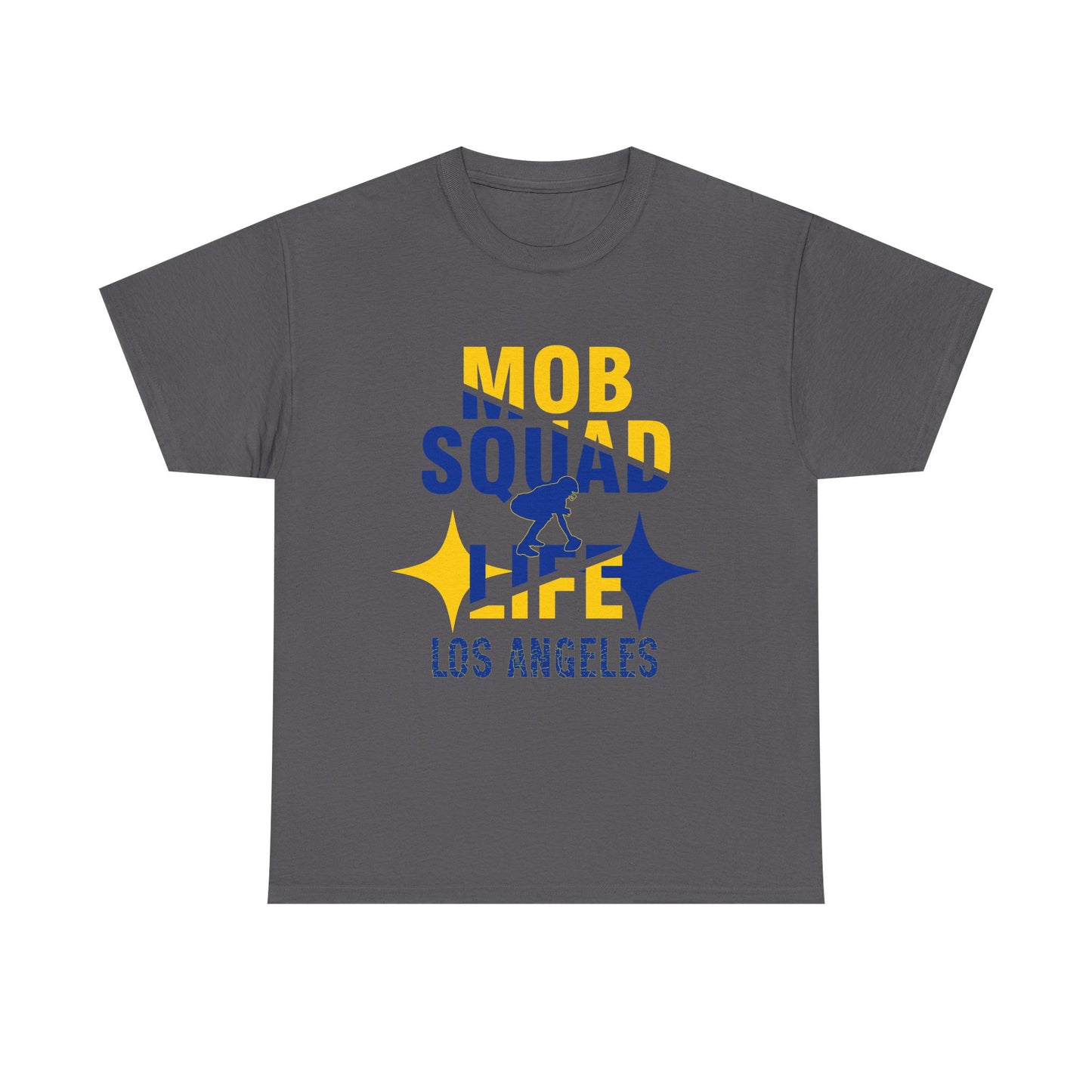Los Angeles Mob Squad Life Male Tee, Urban Streetwear Shirt, Graphic T-Shirt
