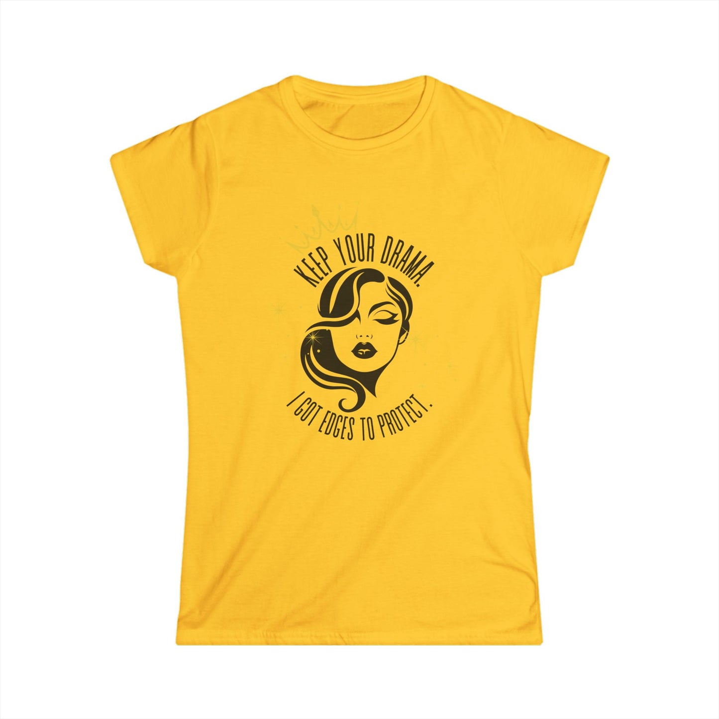 Women’s Graphic Tee - Keep Your Drama, Perfect for Casual Wear, Gifting, Birthdays, or Girls’ Night Out