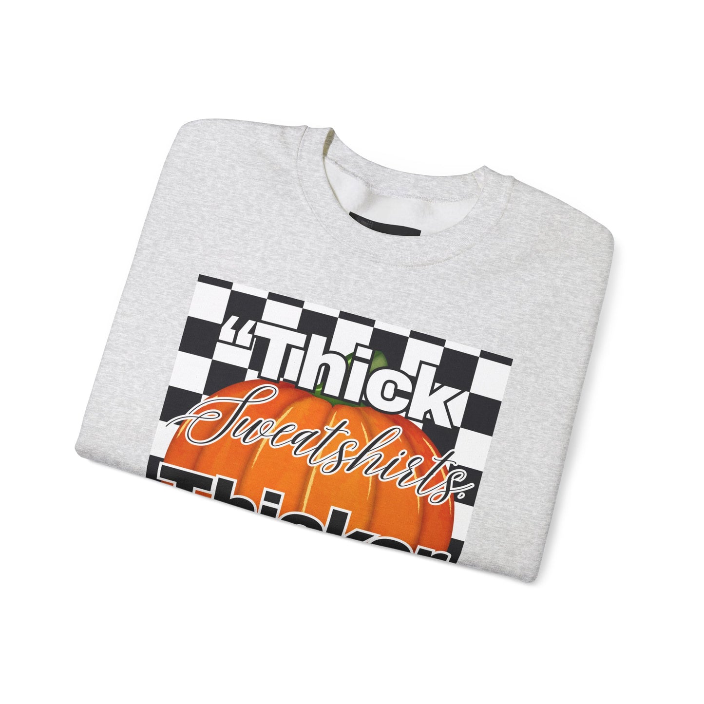 Pumpkin Faith Crewneck Sweatshirt, Unisex Graphic Sweatshirt, Thick Sweatshirt, Sports Apparel, Cozy Casual Wear
