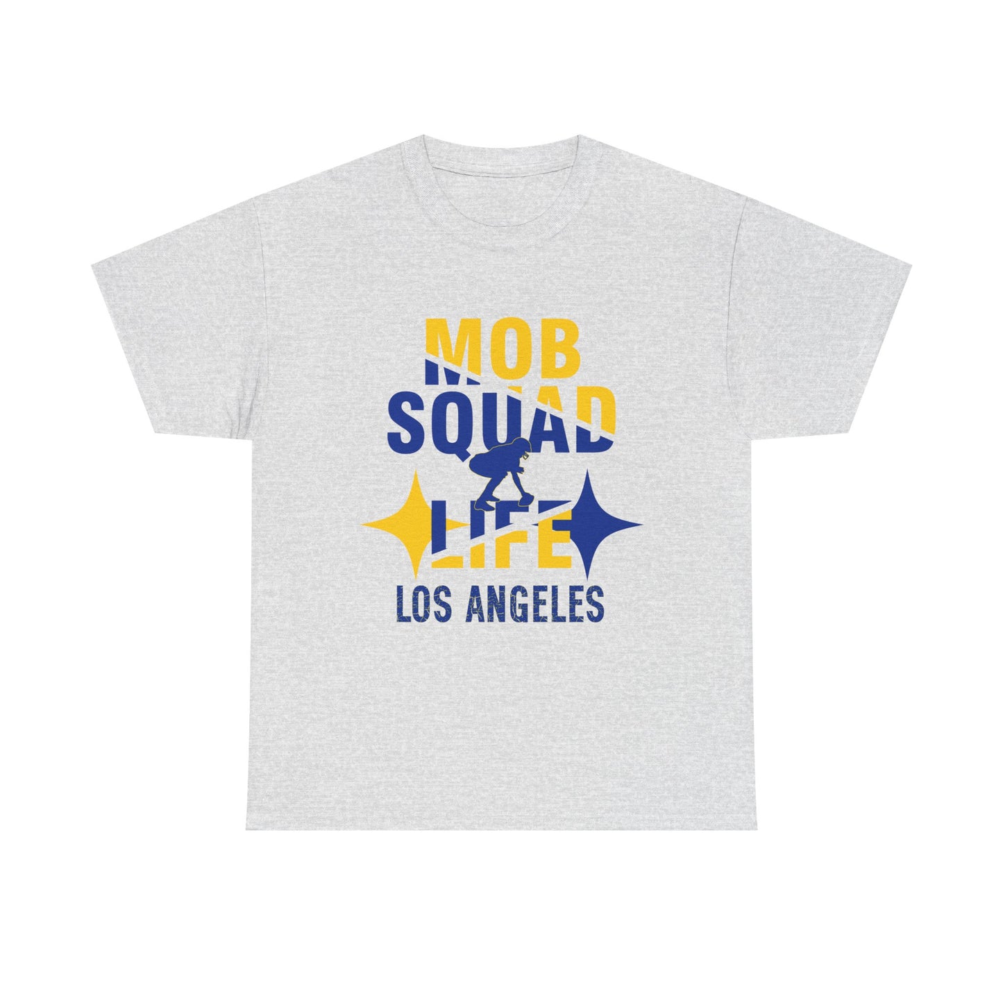 Los Angeles Mob Squad Life Male Tee, Urban Streetwear Shirt, Graphic T-Shirt
