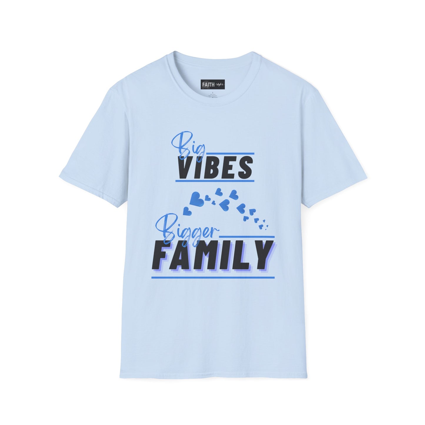 Stylish Family Vibes T-Shirt | Fun Gift for Family Gatherings, Parties, Holidays, Love Shirt, Unisex Tee