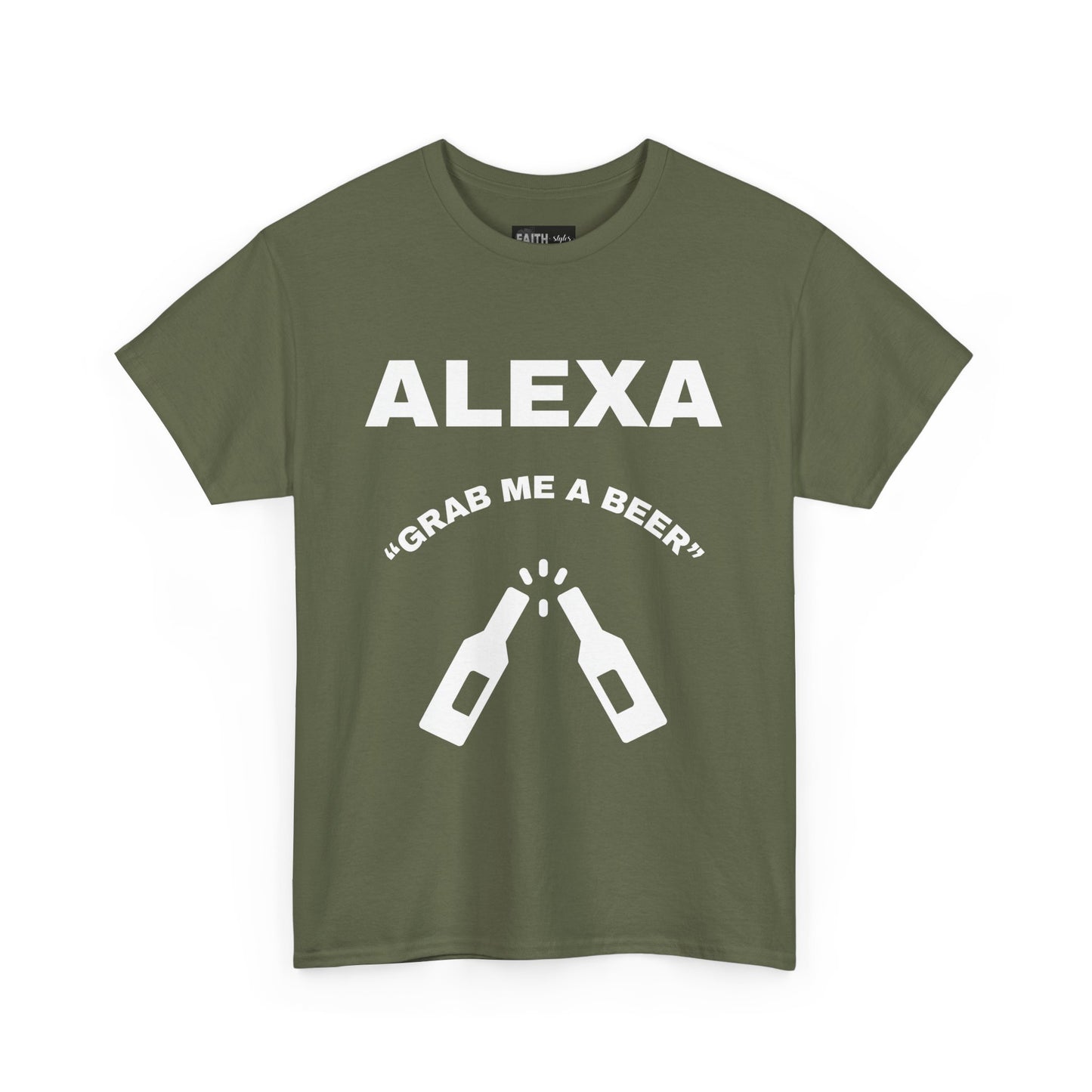Funny Beer Tee, Unisex T-Shirt for Beer Lovers, Grab Me a Beer Shirt, Birthday Gift, Gift for Friends, Father's Day Present