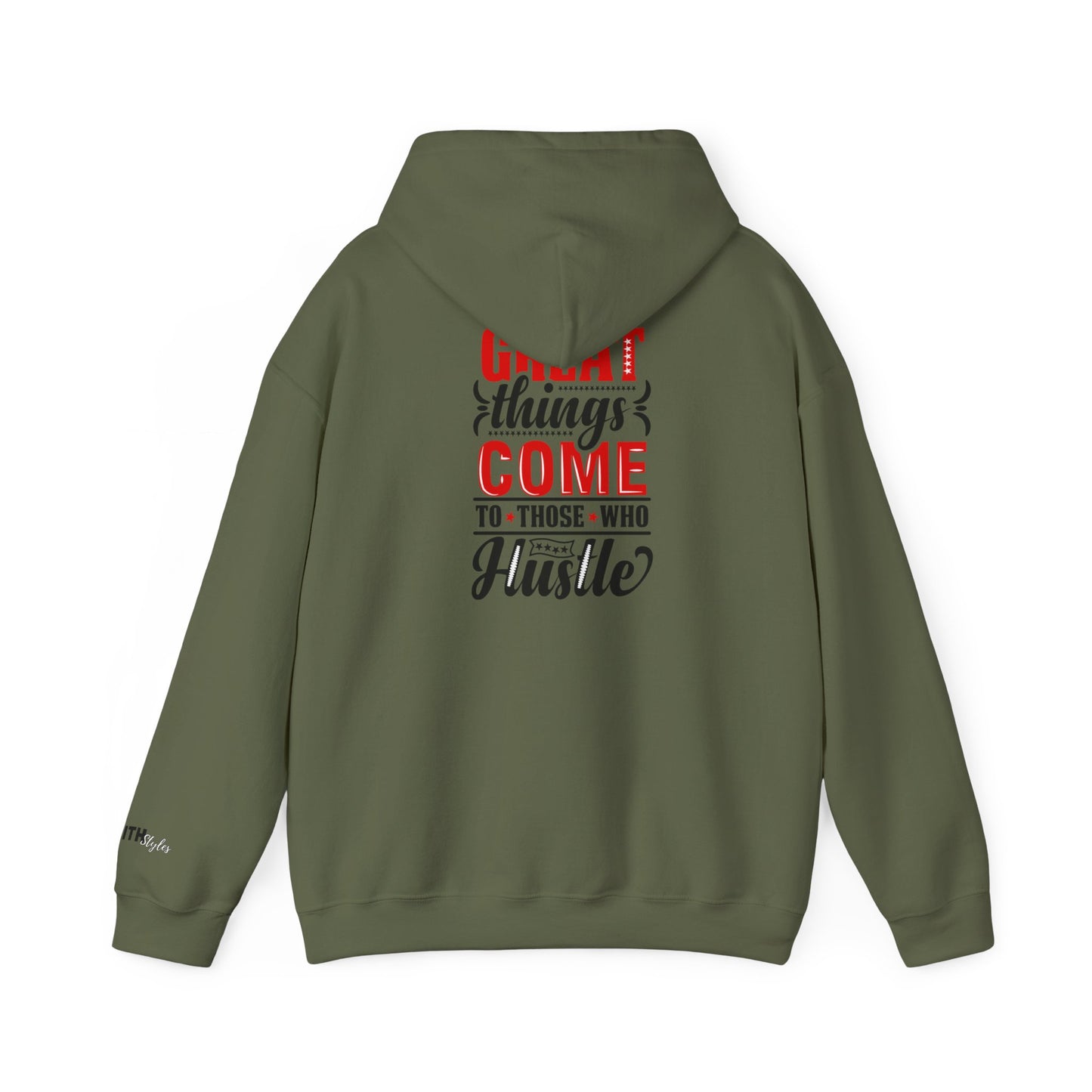 "GREAT THINGS" Unisex Heavy Blend™ Hooded Sweatshirt