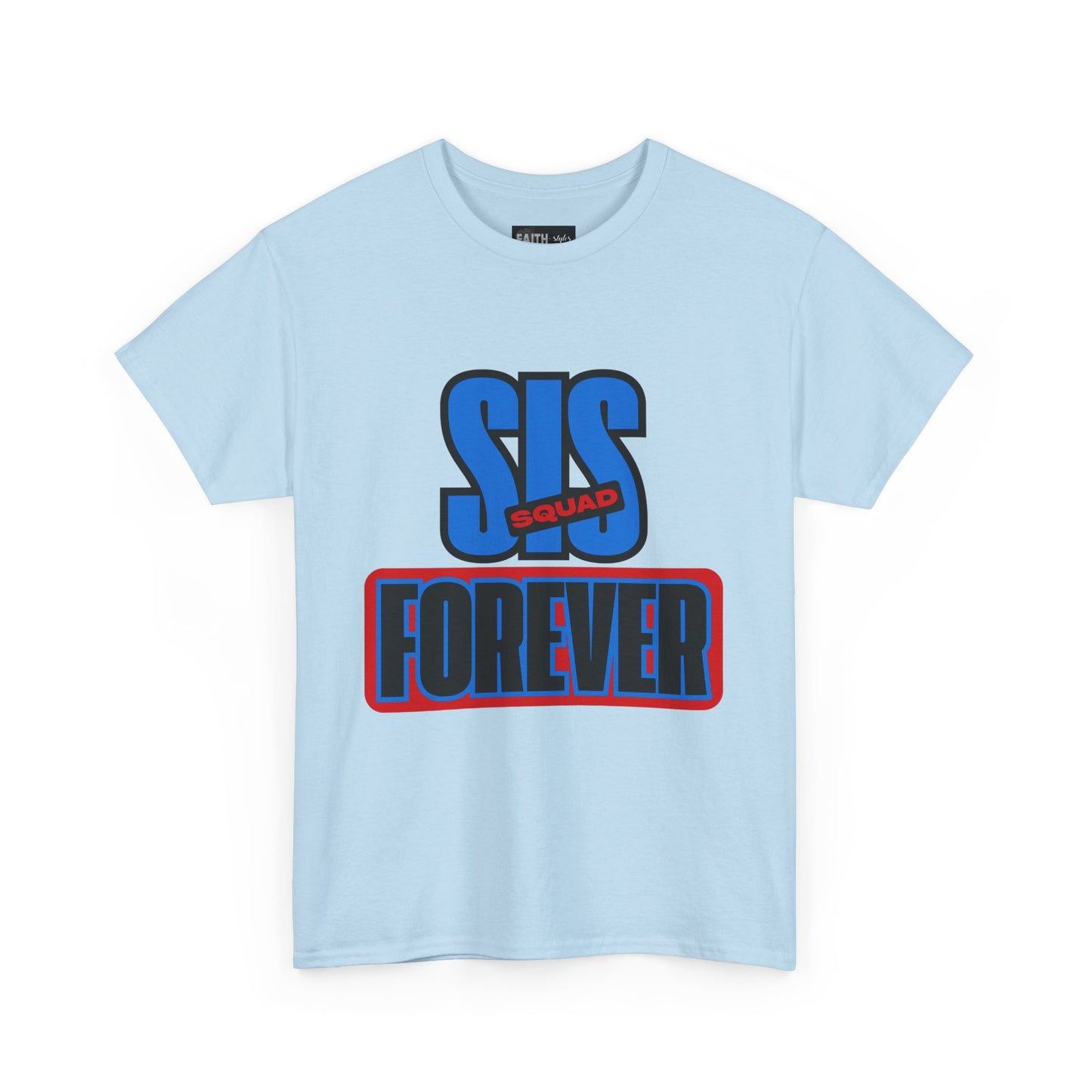Unisex Heavy Cotton Tee - 'SUS Squad Forever' Graphic Tee, Casual Wear, Gift for Friends, Funny T-Shirt for Events, Streetwear Fashion