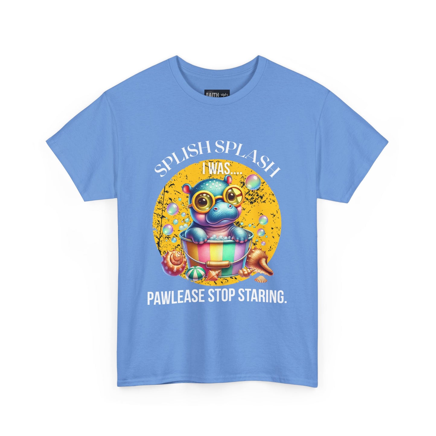 Splash Splash Frog Tee, Cute Animal Shirt, Fun Graphic T-Shirt, Summer Vibes Apparel, Gifts for Animal Lovers, Unisex Cotton Tee