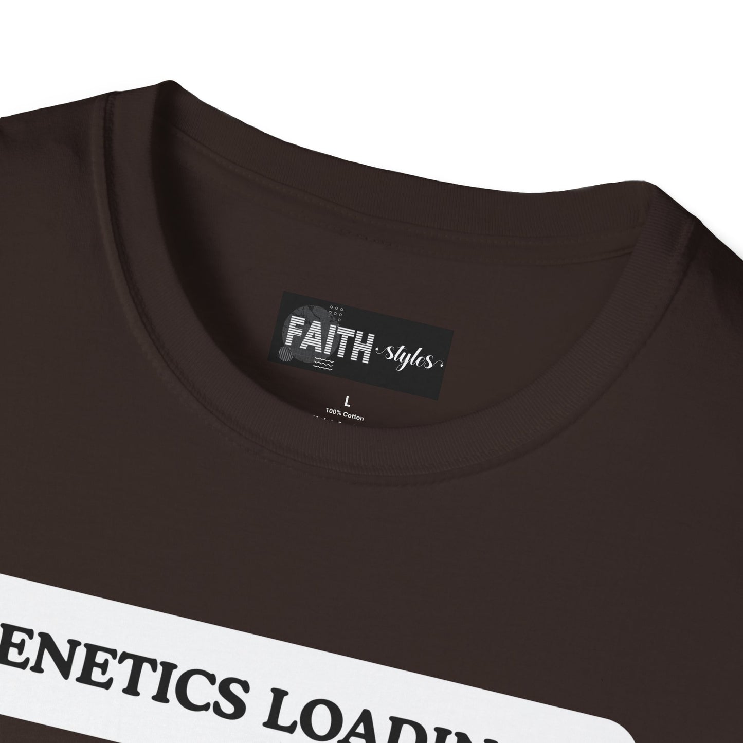 Genetics Loading T-Shirt, Funny Genetics Tee, Gift for Science Lovers, Unisex Humor Shirt, Casual Wear for Every Occasion