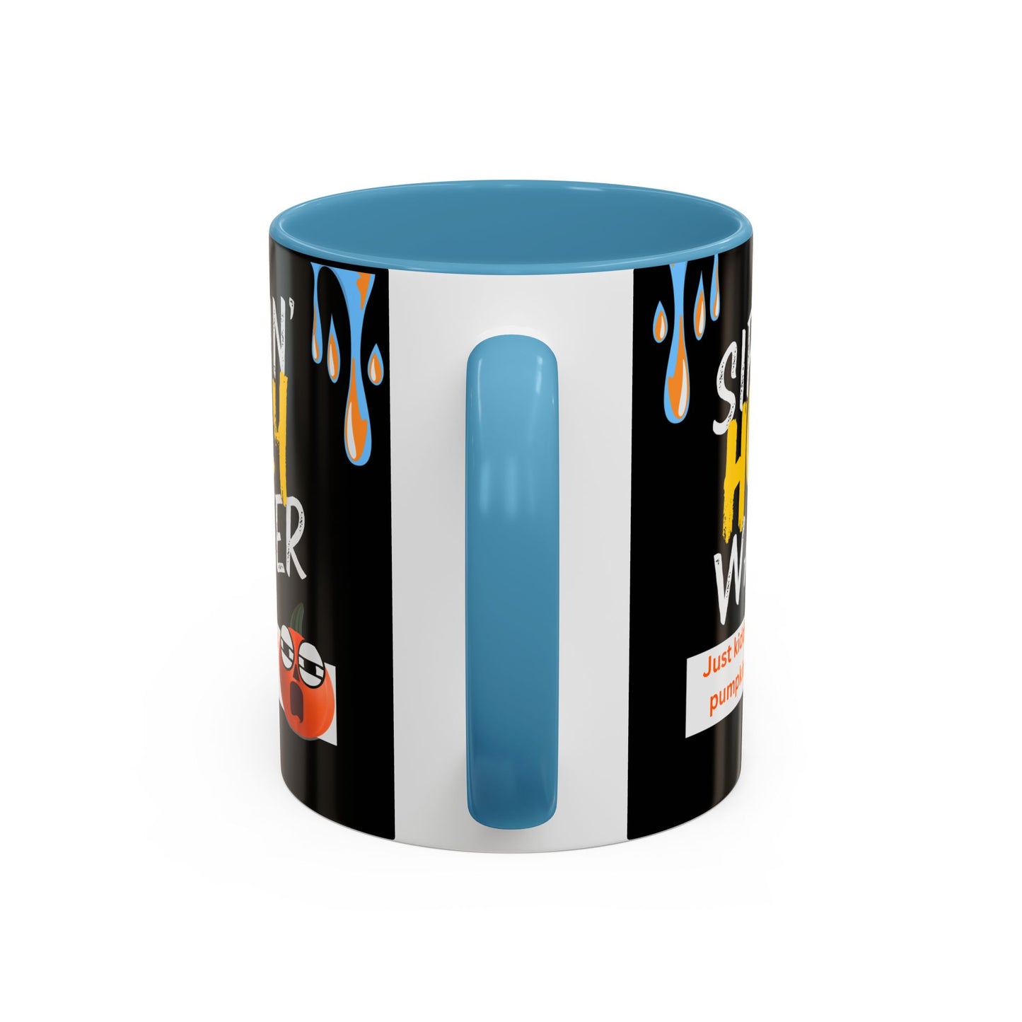 Sippin' Holy Water Coffee Mug, Funny Pumpkin Juice Mug, Halloween Coffee Cup, Unique Gift for Fall, Cute Office Mug, Quirky Kitchenware