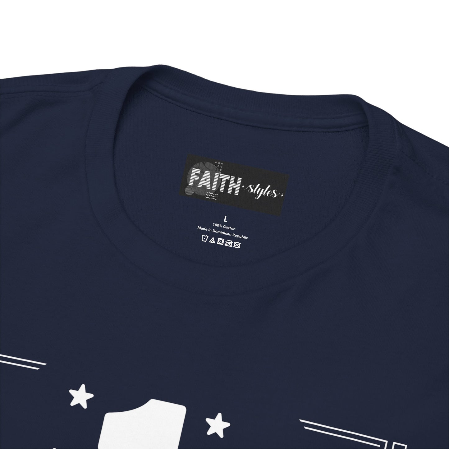 #1 Dad Unisex Heavy Cotton Tee - Perfect Gift for Father's Day, Birthday, or Family Celebrations, Casual Wear, Statement T-Shirt
