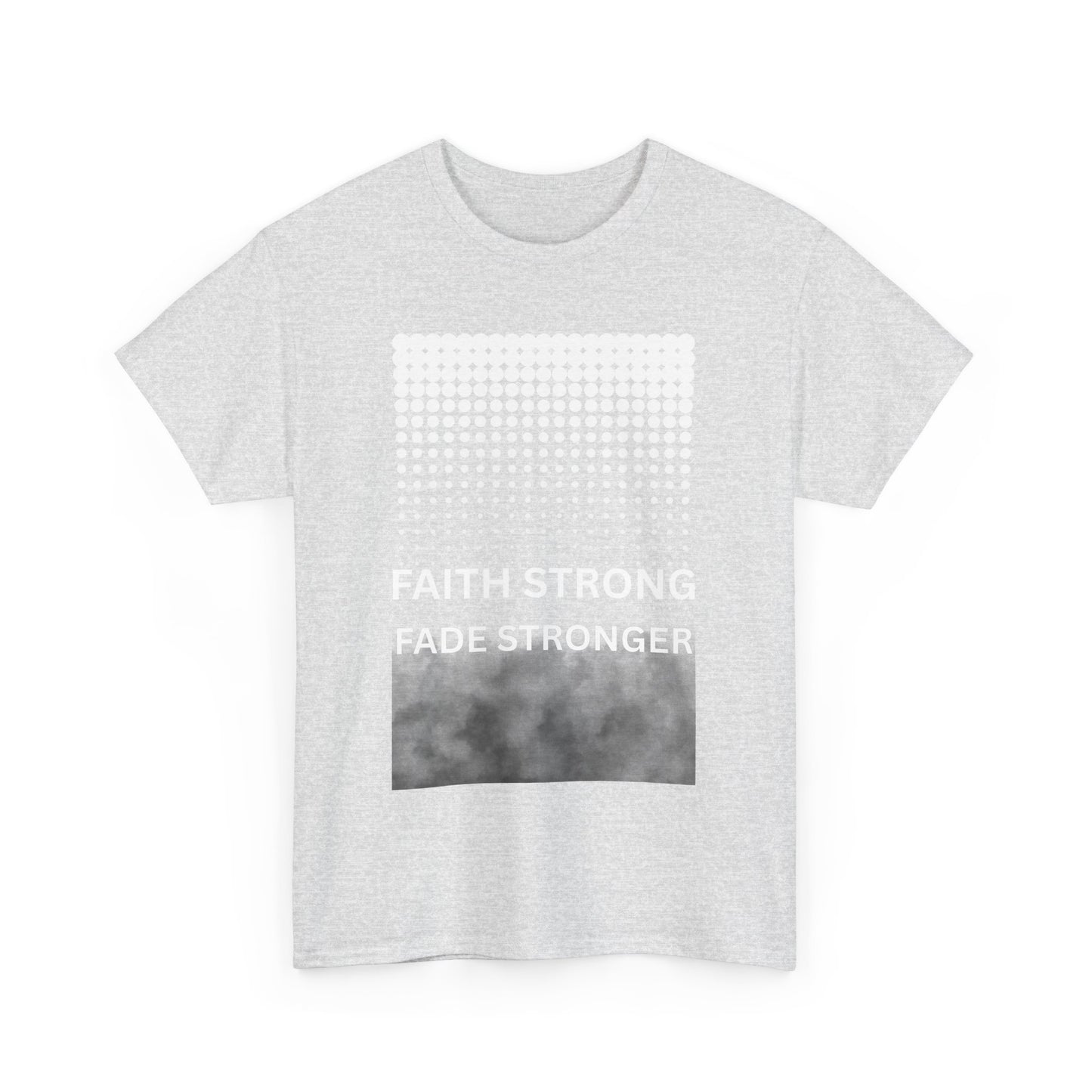 Male Heavy Cotton Tee, Casual Tee for Everyday Wear, Cloudy Vibe Graphic Tee, Gift for Friends, Cozy T-Shirt, Perfect for Any Occasion