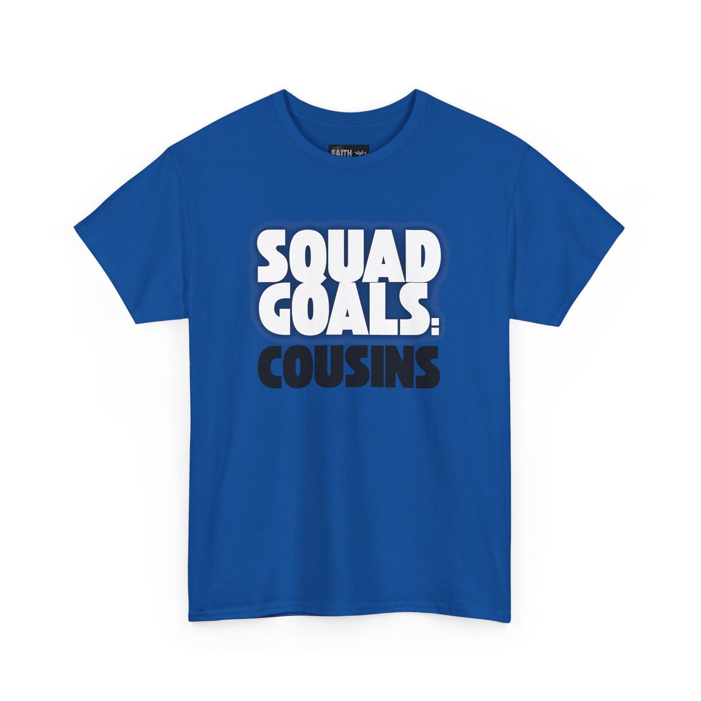Cousins Squad Goals T-Shirt, Family Reunion Shirt, Unisex Graphic Tee, Cousin Gift, Summer BBQ Style, Matching Family Apparel