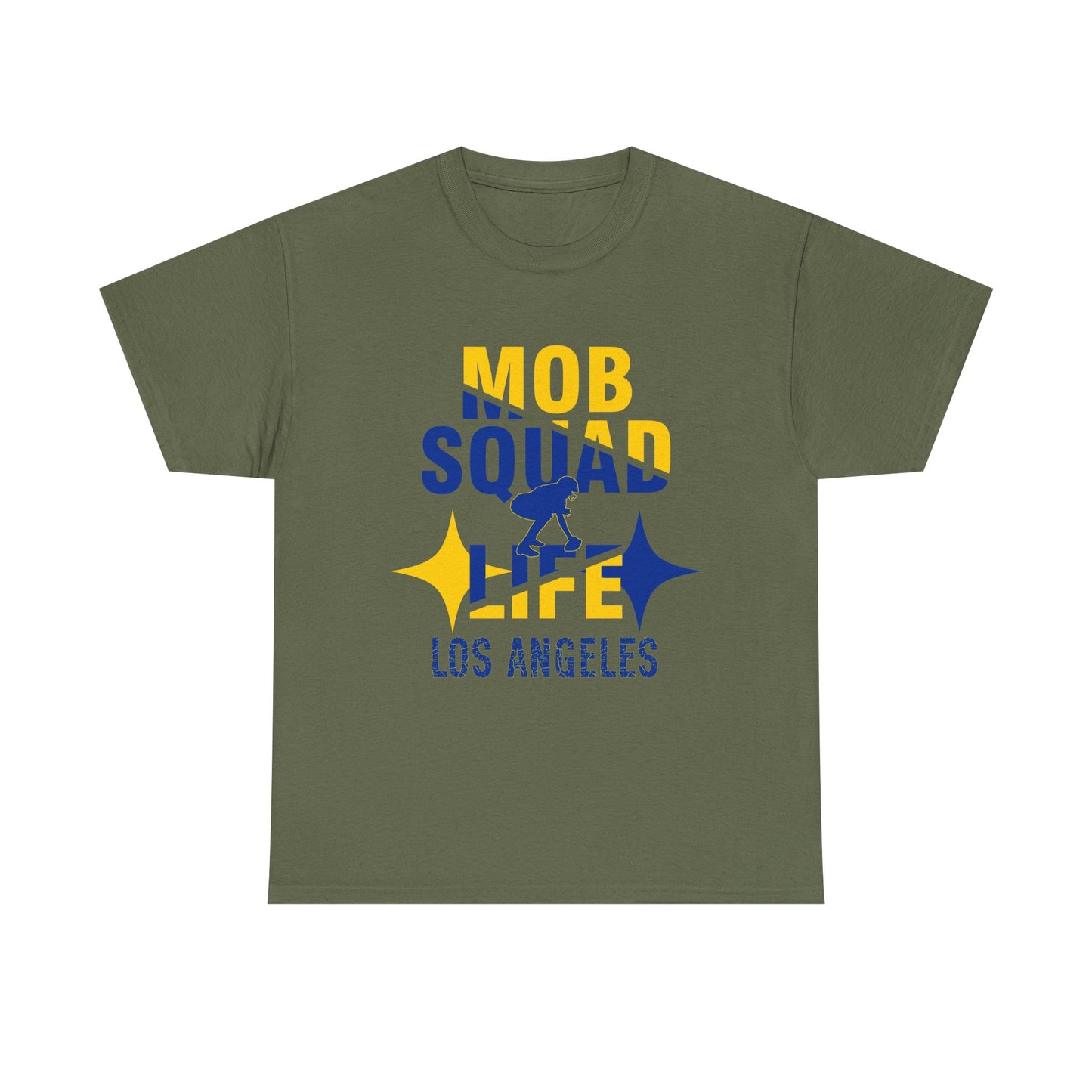 Los Angeles Mob Squad Life Male Tee, Urban Streetwear Shirt, Graphic T-Shirt
