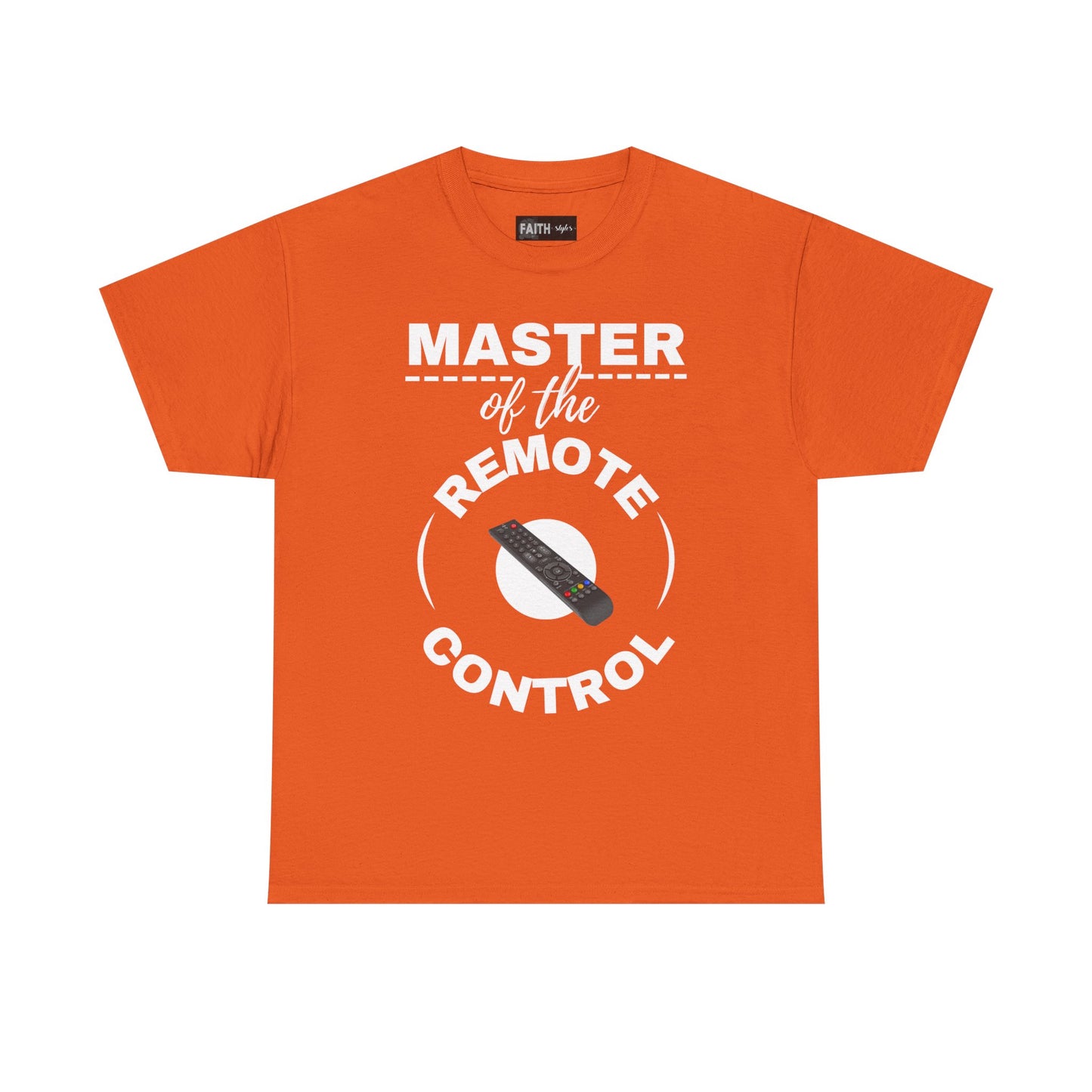 Funny Remote Control Tee - Master of the Remote Control, Gift for TV Lovers, Unisex Shirt for Movie Nights, Perfect for Father's Day