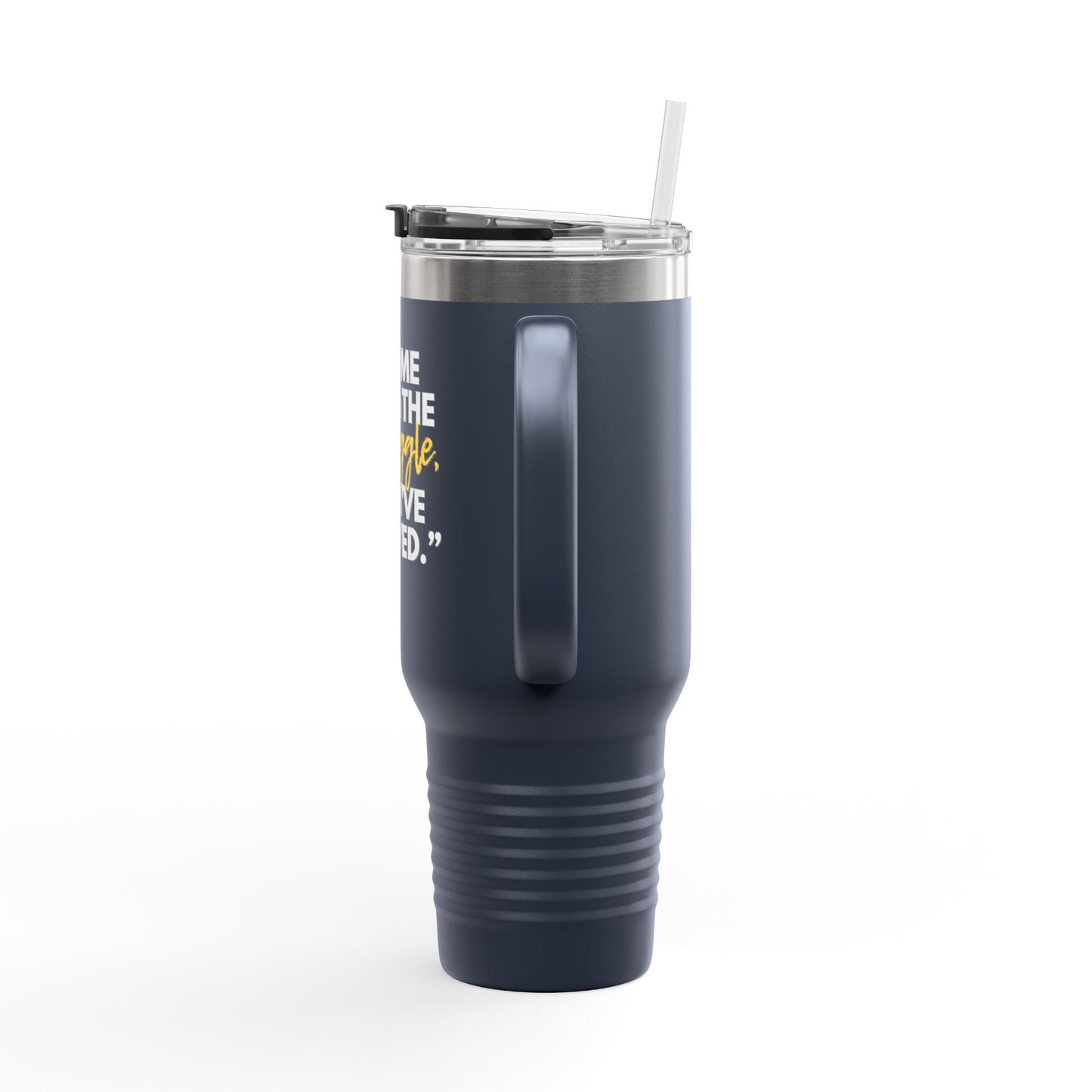 Inspirational Insulated Travel Mug, Motivational Coffee Tumbler, Evolved Journey Mug, Perfect for Gifts, Travel, and Daily Use