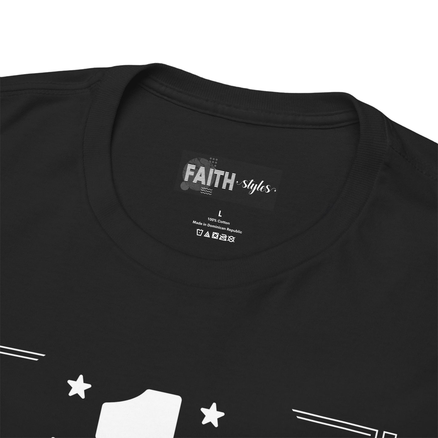 #1 Dad Unisex Heavy Cotton Tee - Perfect Gift for Father's Day, Birthday, or Family Celebrations, Casual Wear, Statement T-Shirt