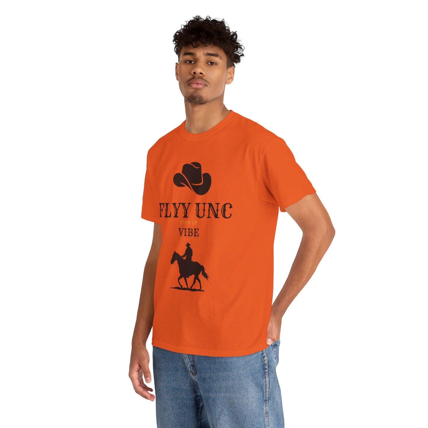 Unisex Cowboy Vibe Tee, Fun Graphic Tee, Casual Wear, Gift for Cowpoke Lovers, Western Style T-Shirt, Country Enthusiast Apparel