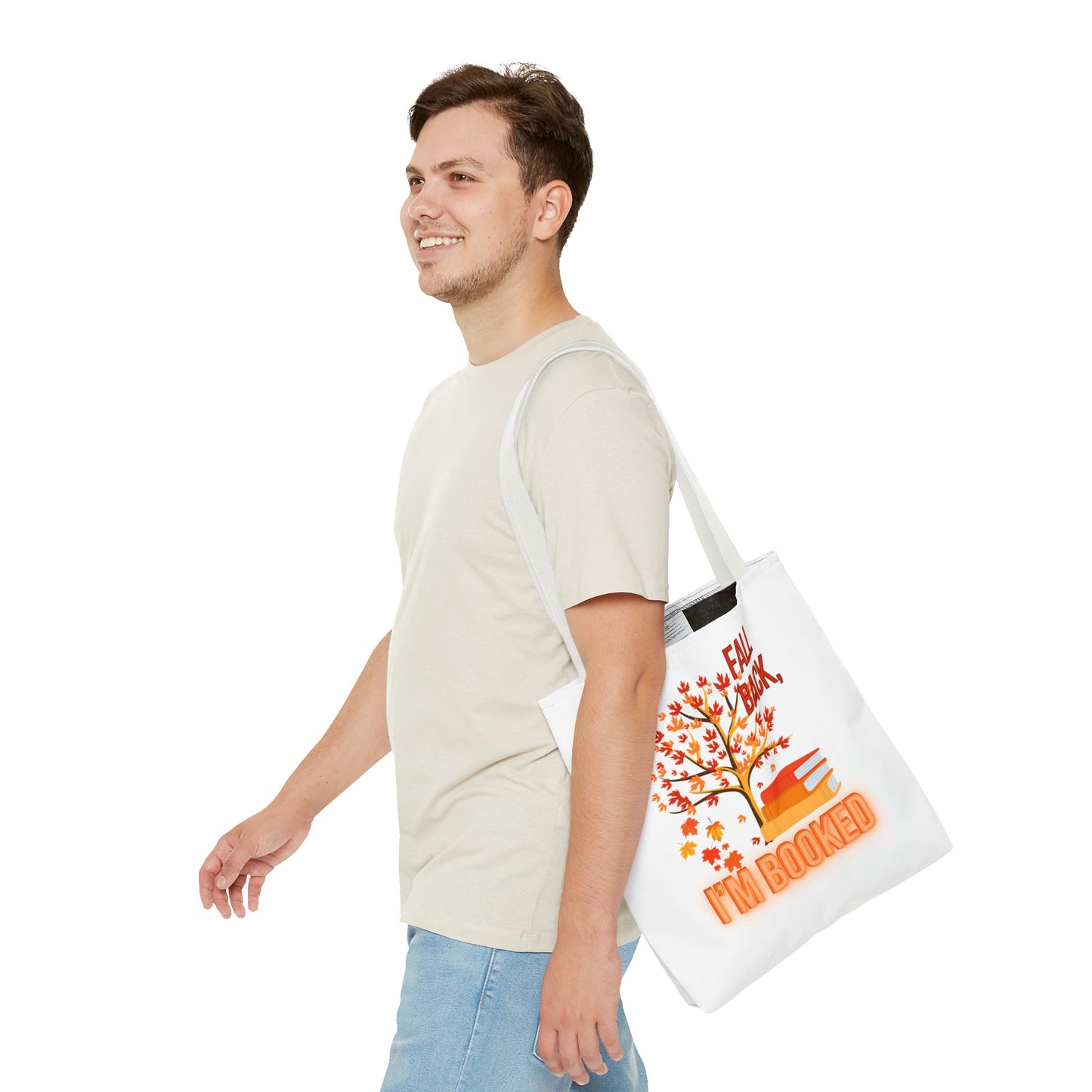 Autumn-Themed Tote Bag - Perfect for Book Lovers, Fall Decor, Back to School, Eco-Friendly Gift, Seasonal Bag