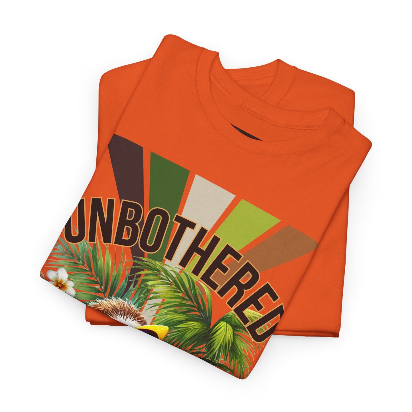 Chill Sloth Graphic Tee - Unbothered Cotton T-Shirt, Casual Wear, Perfect for Gifts, Nature Lovers, Relaxed Vibes