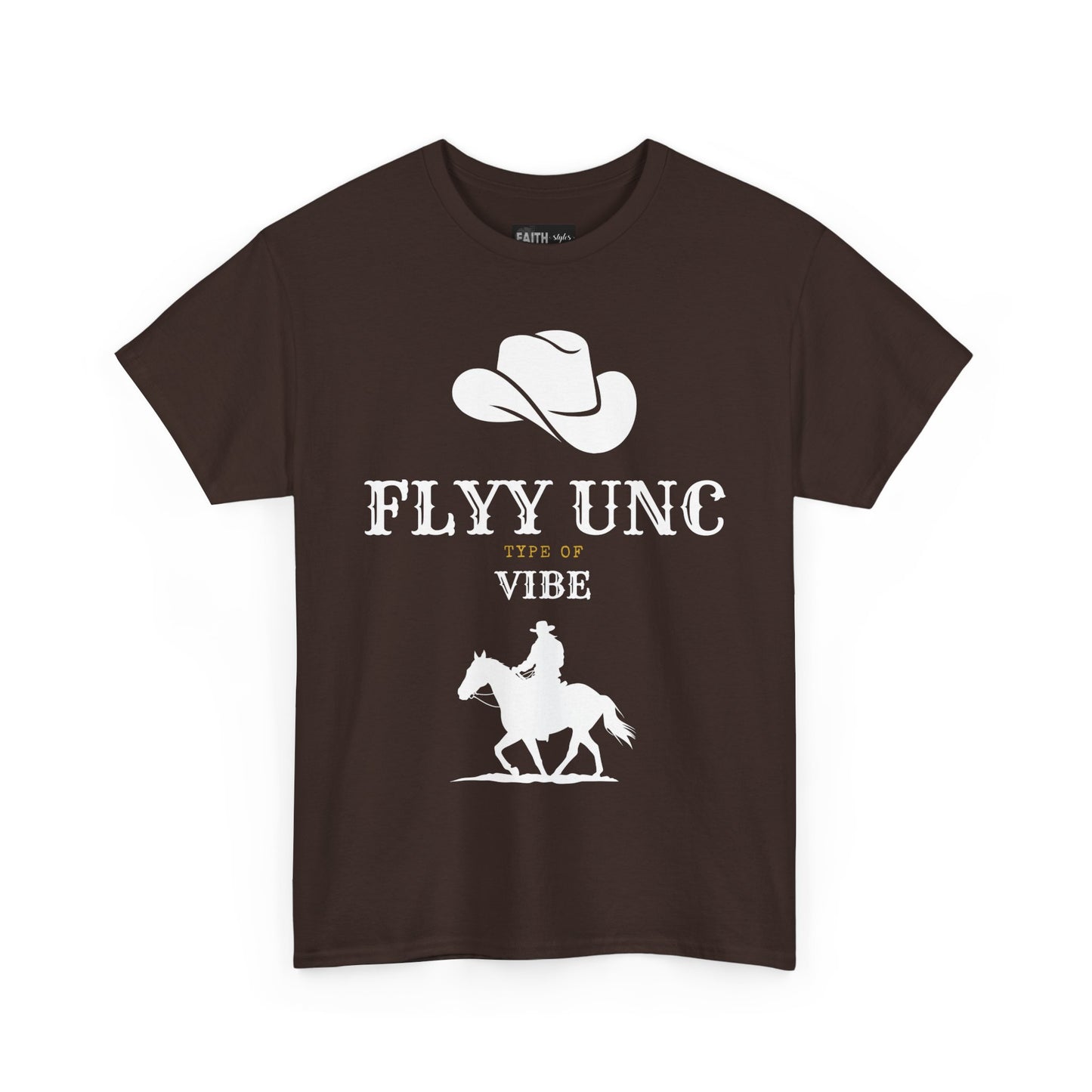 Unisex Cowboy Vibe Tee, Fun Graphic Tee, Casual Wear, Gift for Cowpoke Lovers, Western Style T-Shirt, Country Enthusiast Apparel