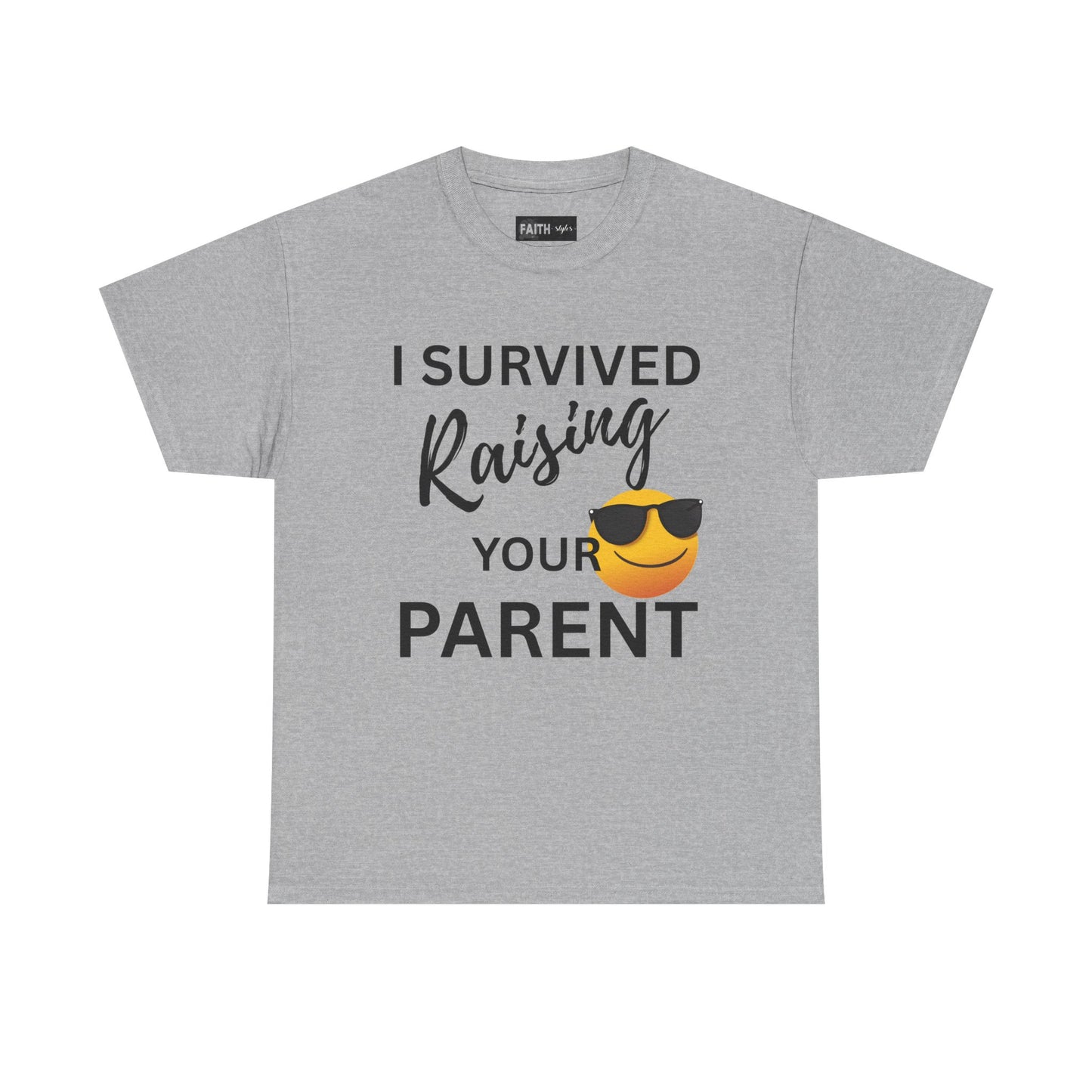 Funny Parent Survival Unisex T-Shirt | Gift for New Parents | Parenting Humor Tee | Casual Wear | Holiday Gift Idea