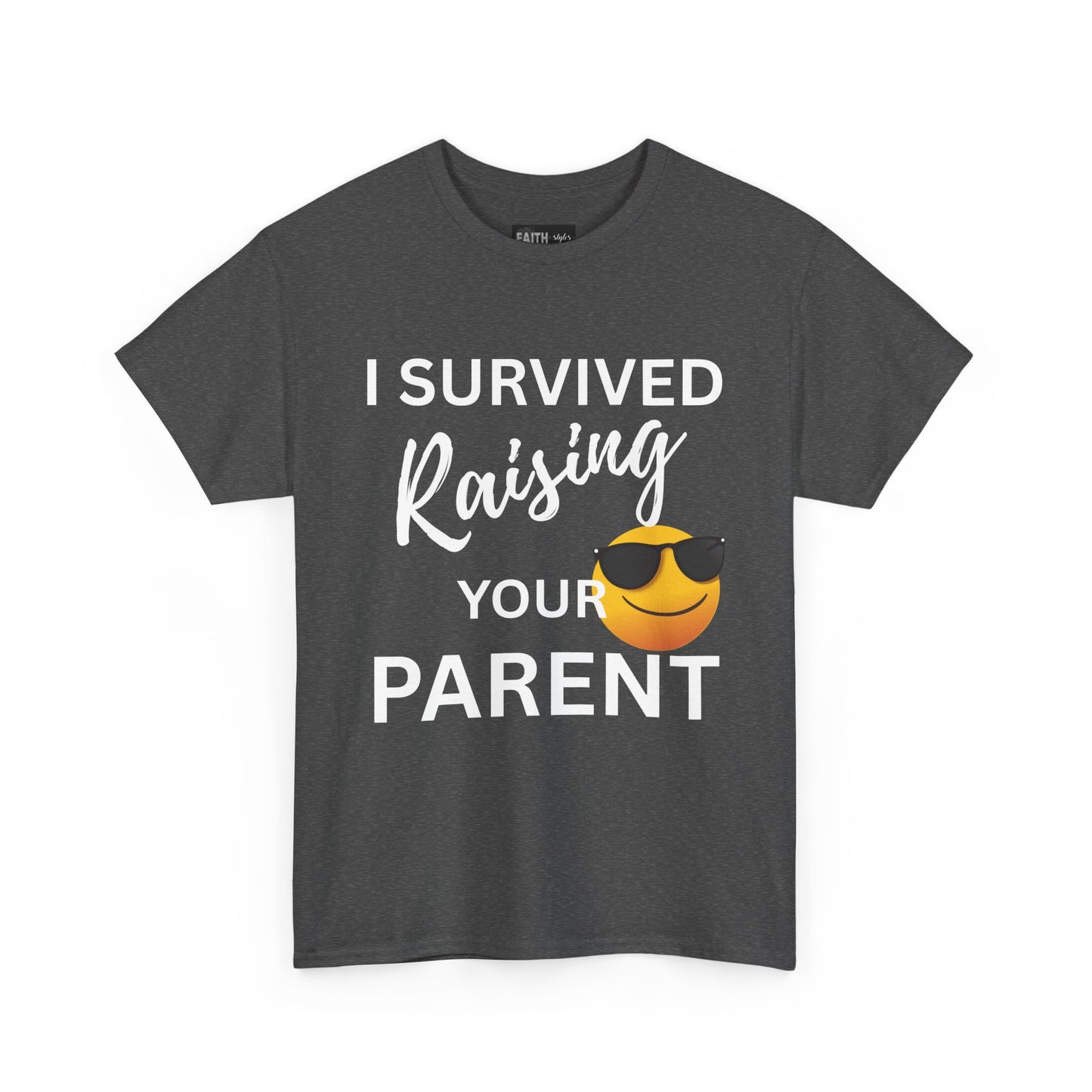 Funny Parent Survival Unisex T-Shirt | Gift for New Parents | Parenting Humor Tee | Casual Wear | Holiday Gift Idea