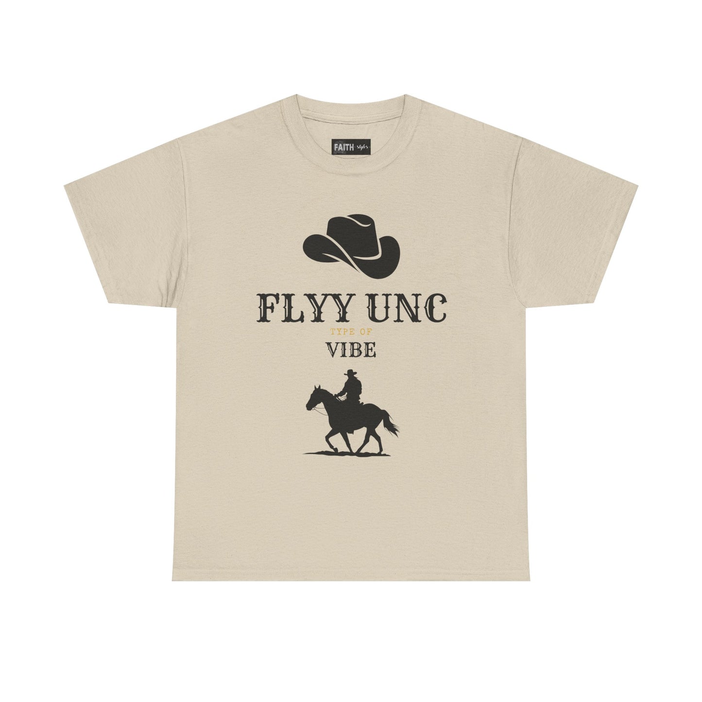 Unisex Cowboy Vibe Tee, Fun Graphic Tee, Casual Wear, Gift for Cowpoke Lovers, Western Style T-Shirt, Country Enthusiast Apparel