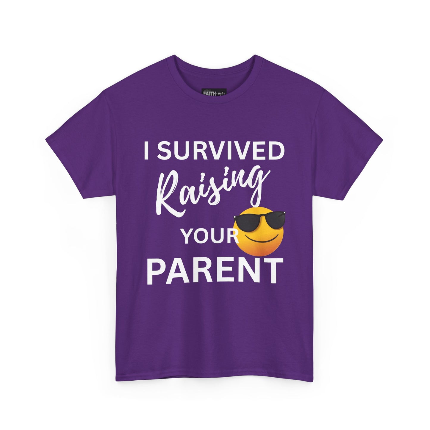 Funny Parent Survival Unisex T-Shirt | Gift for New Parents | Parenting Humor Tee | Casual Wear | Holiday Gift Idea