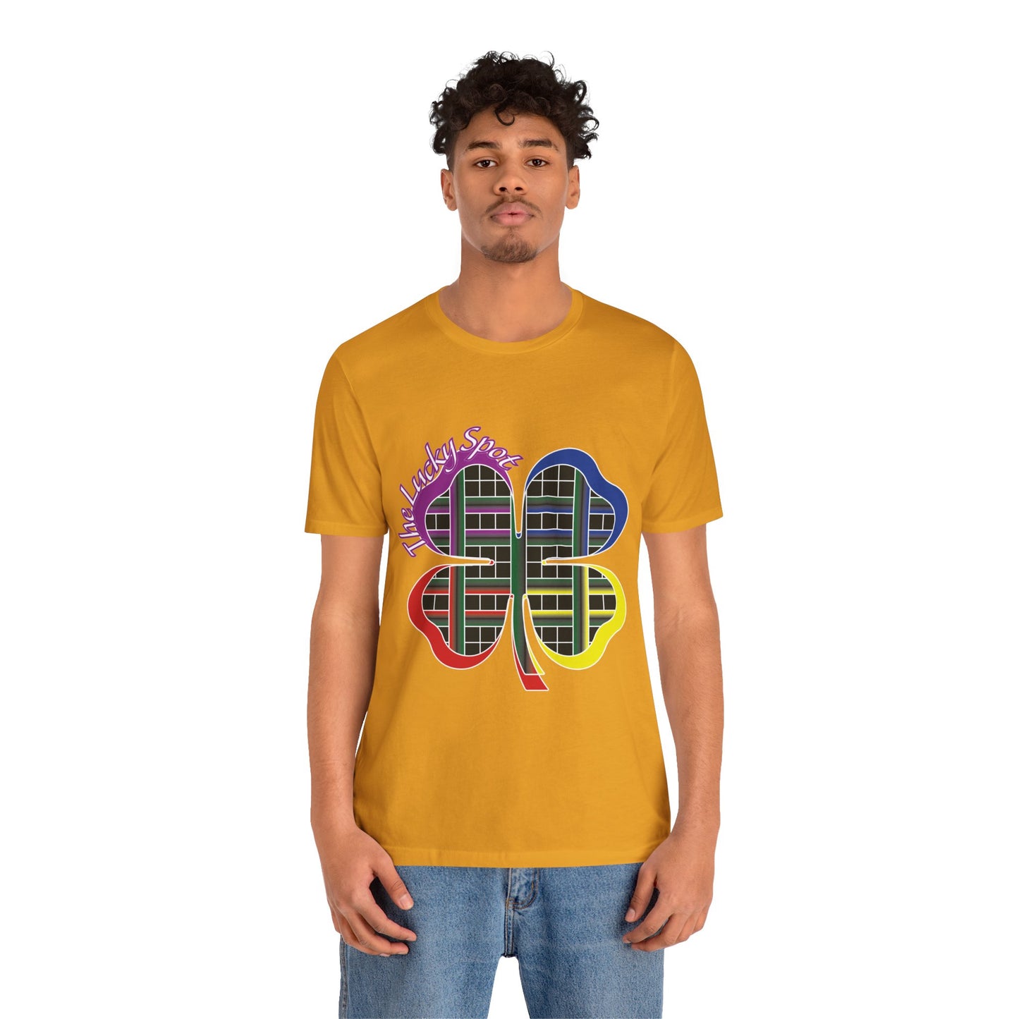 "THE LUCKY SPOT" Unisex Jersey Short Sleeve Tee