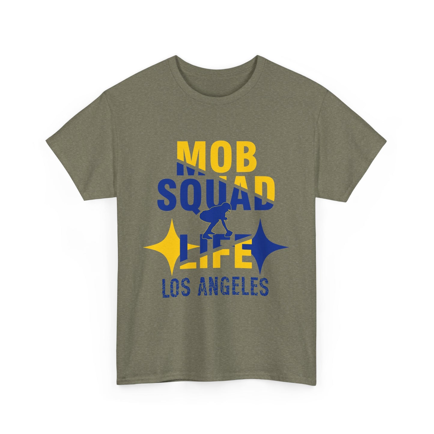 Los Angeles Mob Squad Life Male Tee, Urban Streetwear Shirt, Graphic T-Shirt
