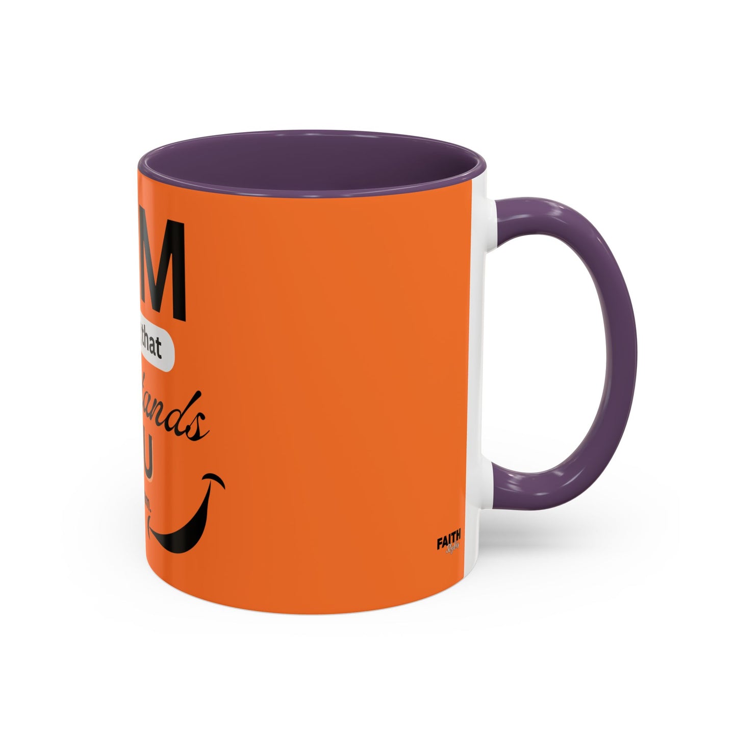 FaithStyles I AM The Mug That Understands You - Funny Coffee Mug, Gift for Coffee Lovers, Morning Motivation Mug, Cute Office Mug, Funny Gift Idea
