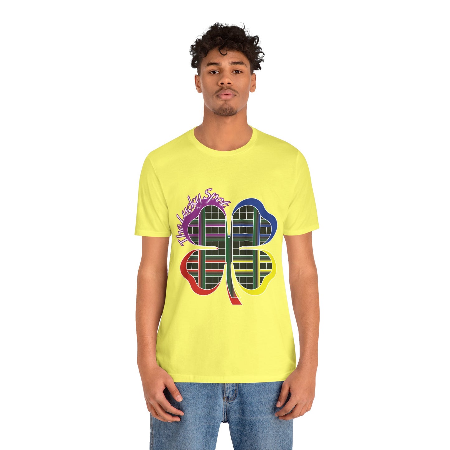 "THE LUCKY SPOT" Unisex Jersey Short Sleeve Tee