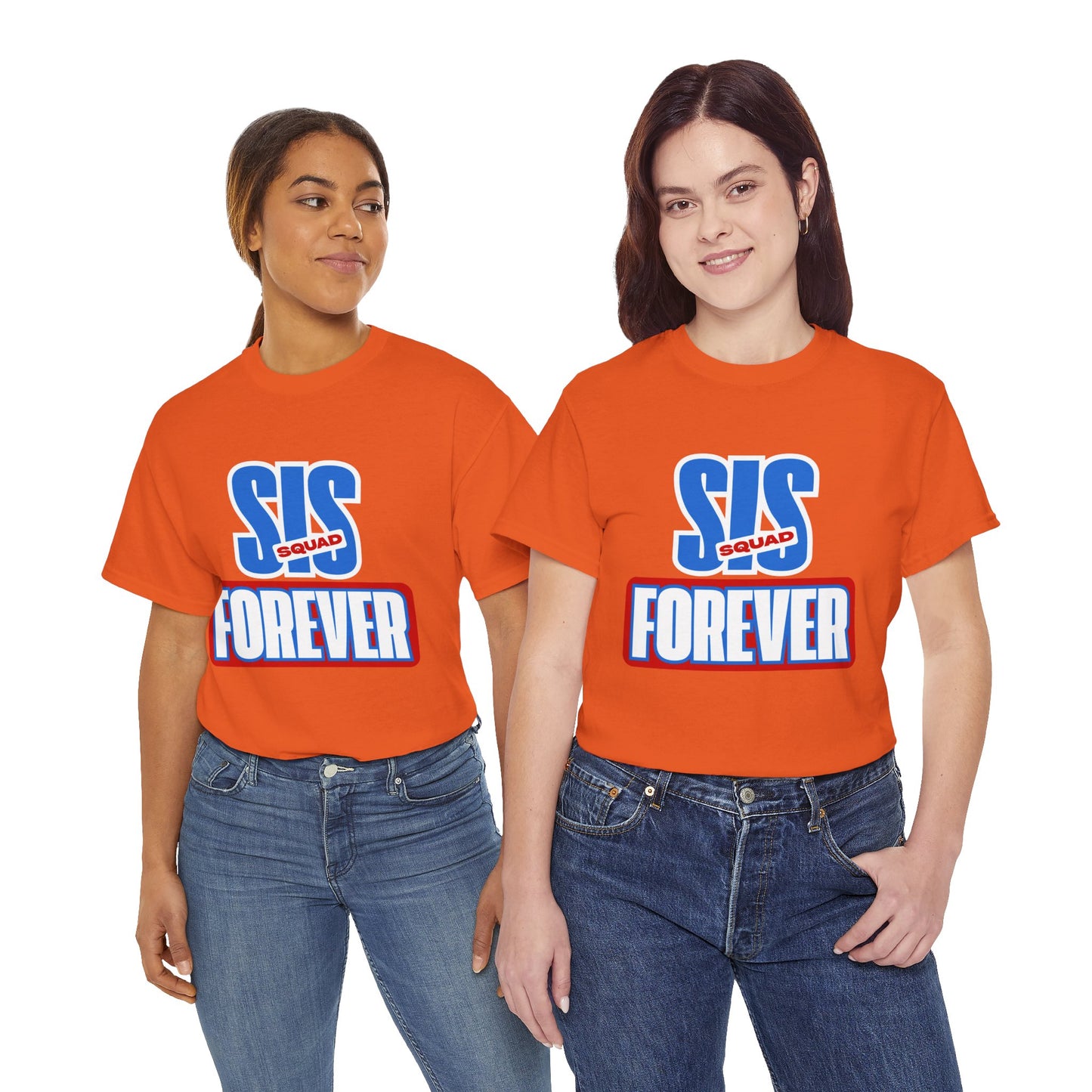 Unisex Heavy Cotton Tee - 'SUS Squad Forever' Graphic Tee, Casual Wear, Gift for Friends, Funny T-Shirt for Events, Streetwear Fashion