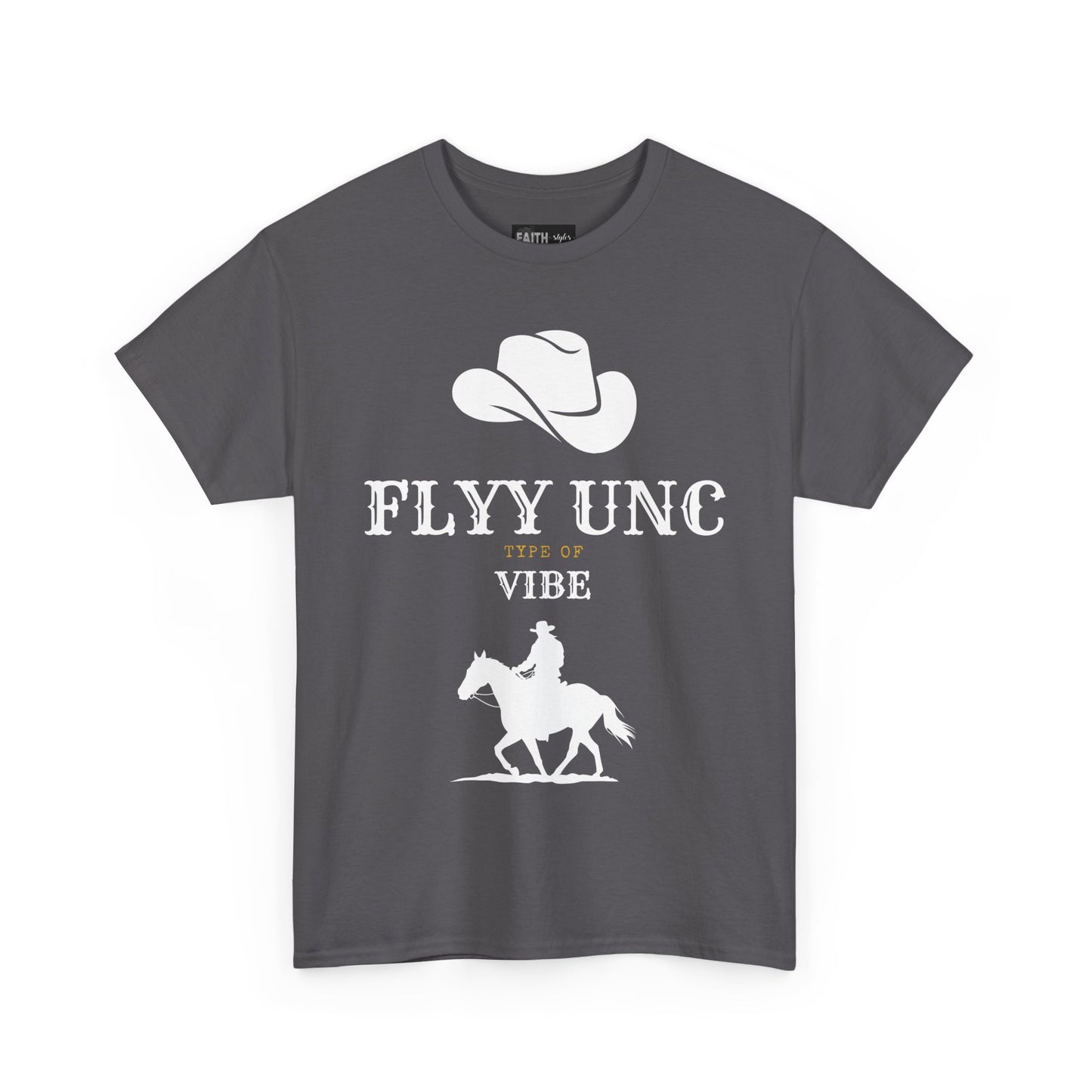 Unisex Cowboy Vibe Tee, Fun Graphic Tee, Casual Wear, Gift for Cowpoke Lovers, Western Style T-Shirt, Country Enthusiast Apparel