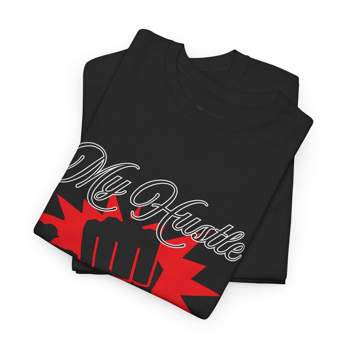 My Hustle Hits Different Cotton Tee, Motivational T-Shirt, Unisex Casual Wear, Gift for Entrepreneurs, Hustle Culture Apparel, Workout Shirt