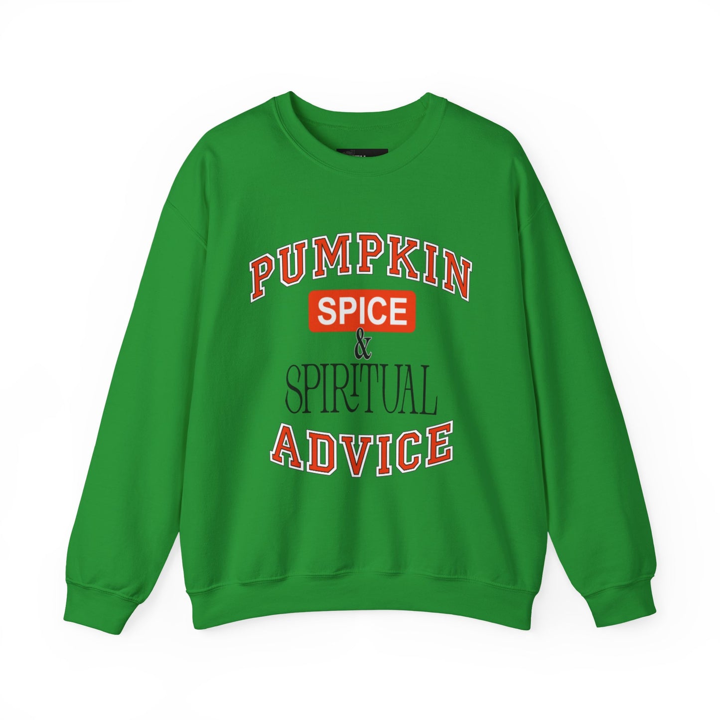 Cozy Pumpkin Spice Sweatshirt, Fall Sweatshirt, Spiritual Advice Crewneck, Autumn Fashion, Thanksgiving Gift, Unisex Sweater
