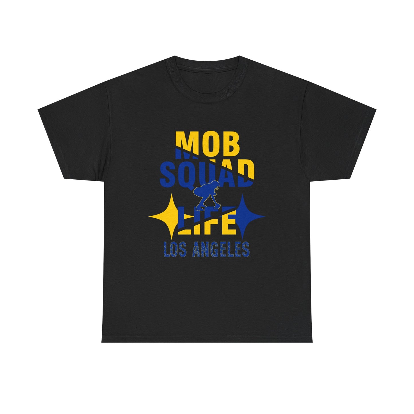Los Angeles Mob Squad Life Male Tee, Urban Streetwear Shirt, Graphic T-Shirt