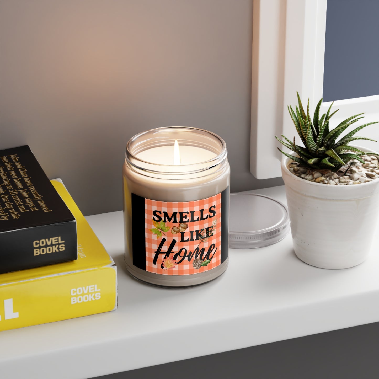 Scented Soy Candle, Smells Like Home, Cozy Gift, Autumn Decor, Relaxation Candle, Home Fragrance, Fall Scented Candles